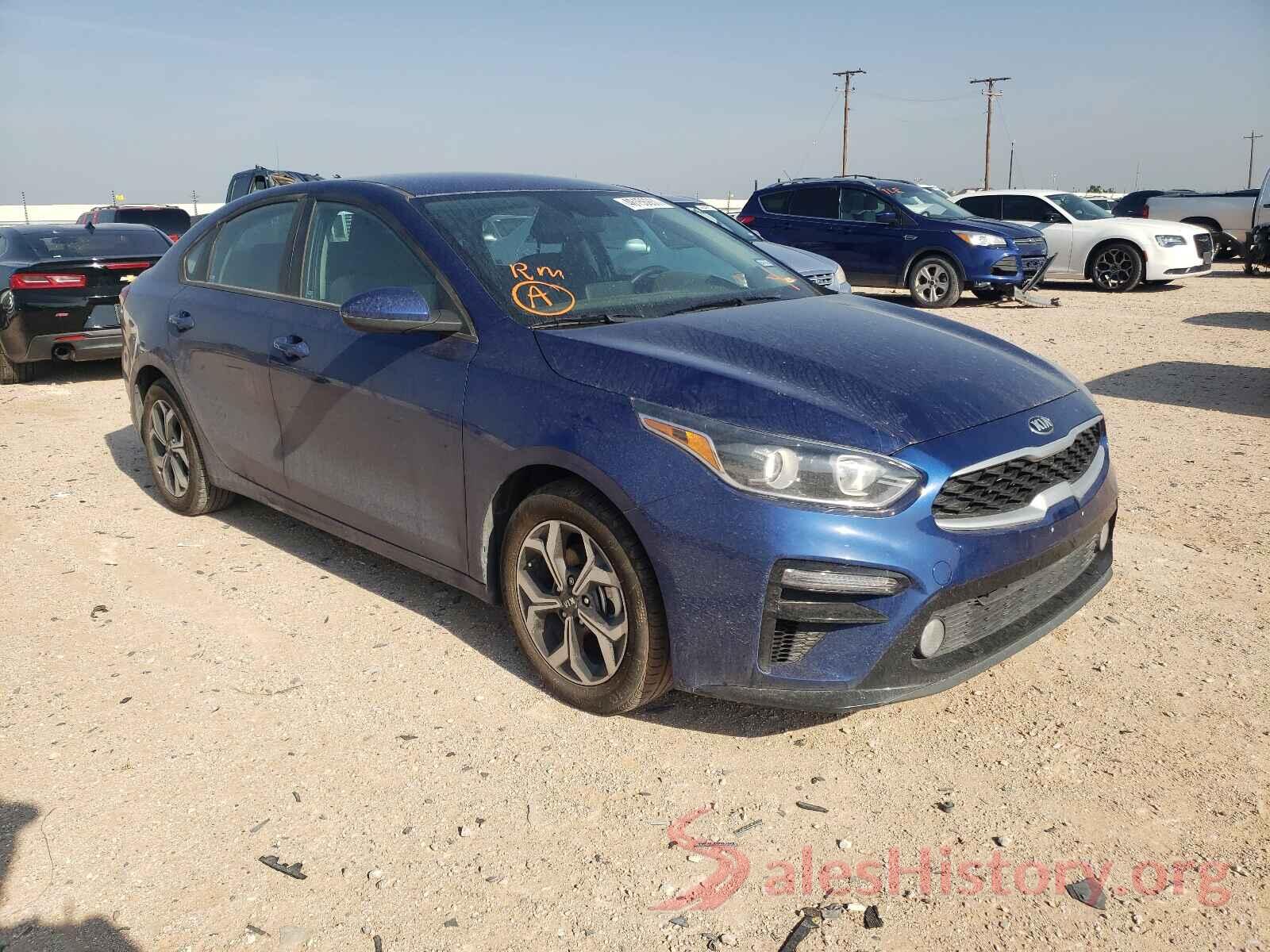 3KPF24AD9LE256498 2020 KIA FORTE