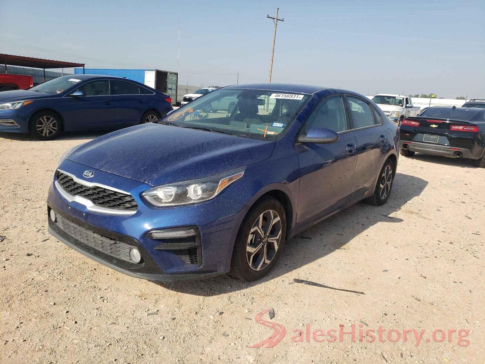 3KPF24AD9LE256498 2020 KIA FORTE