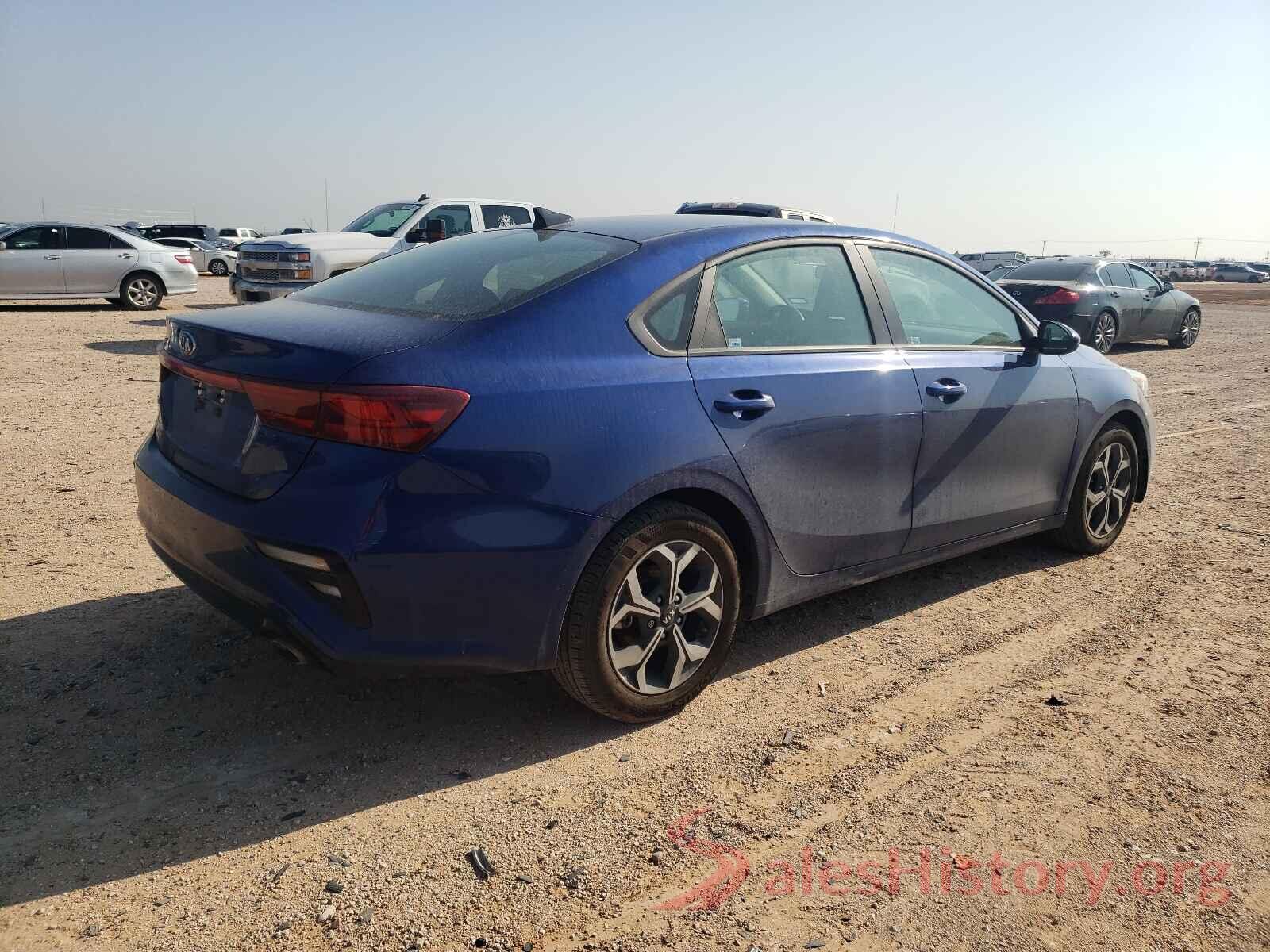 3KPF24AD9LE256498 2020 KIA FORTE