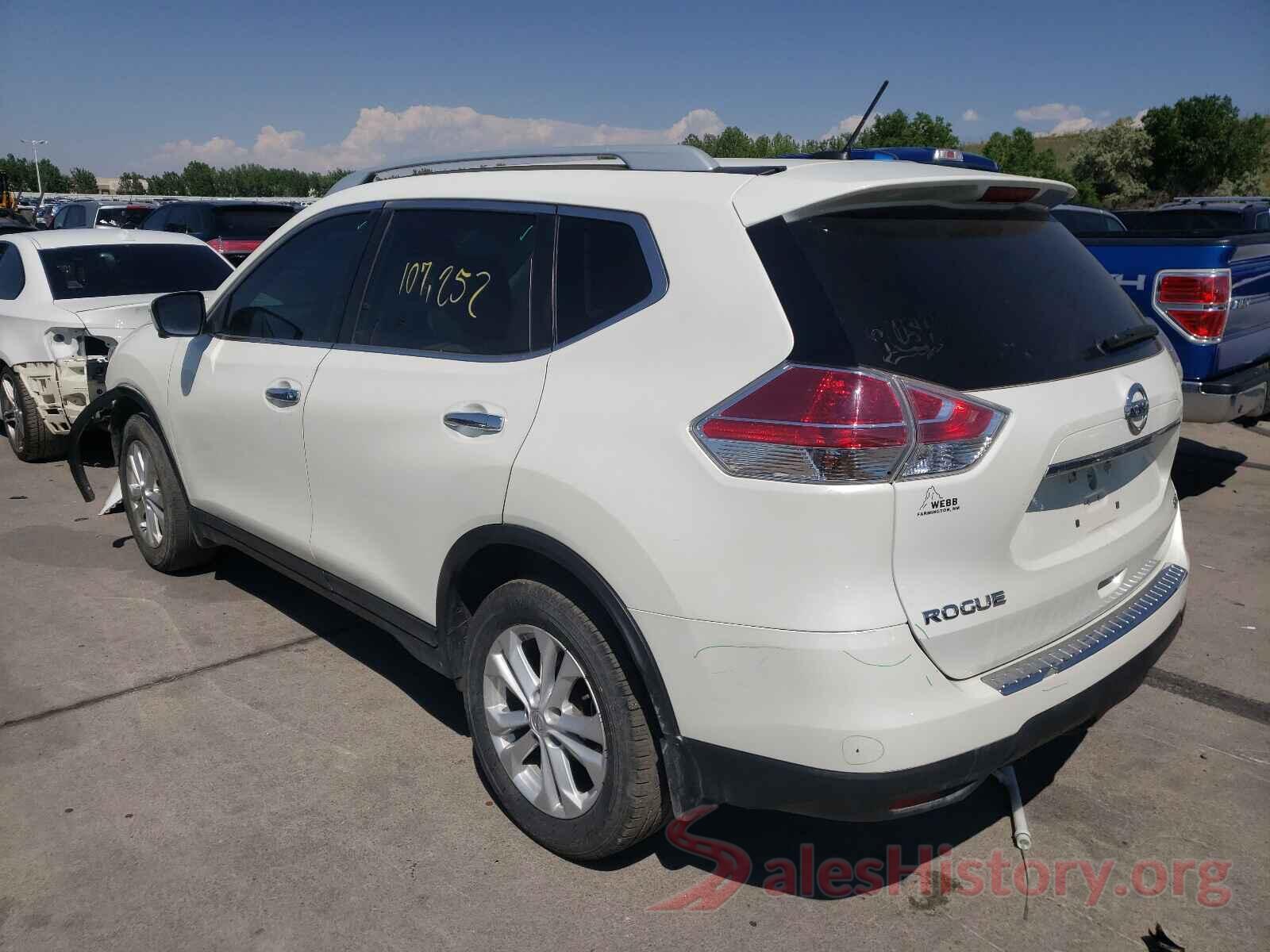 5N1AT2MT9GC842786 2016 NISSAN ROGUE