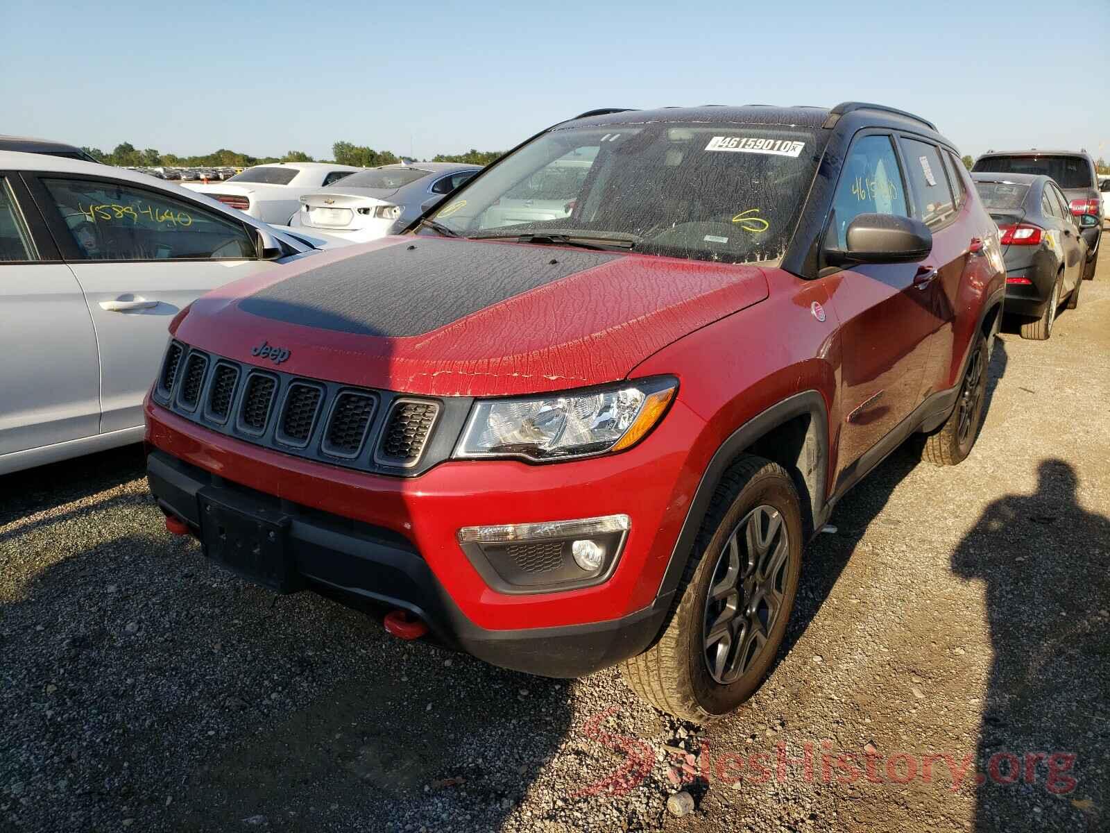 3C4NJDDB2KT671018 2019 JEEP COMPASS