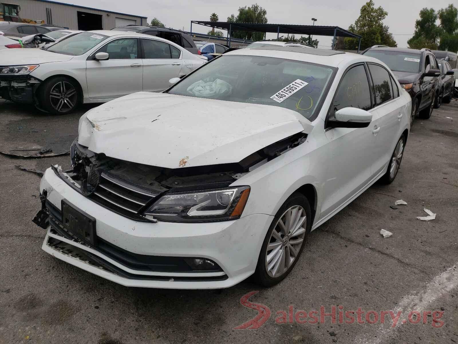 3VWL17AJ7GM307275 2016 VOLKSWAGEN JETTA