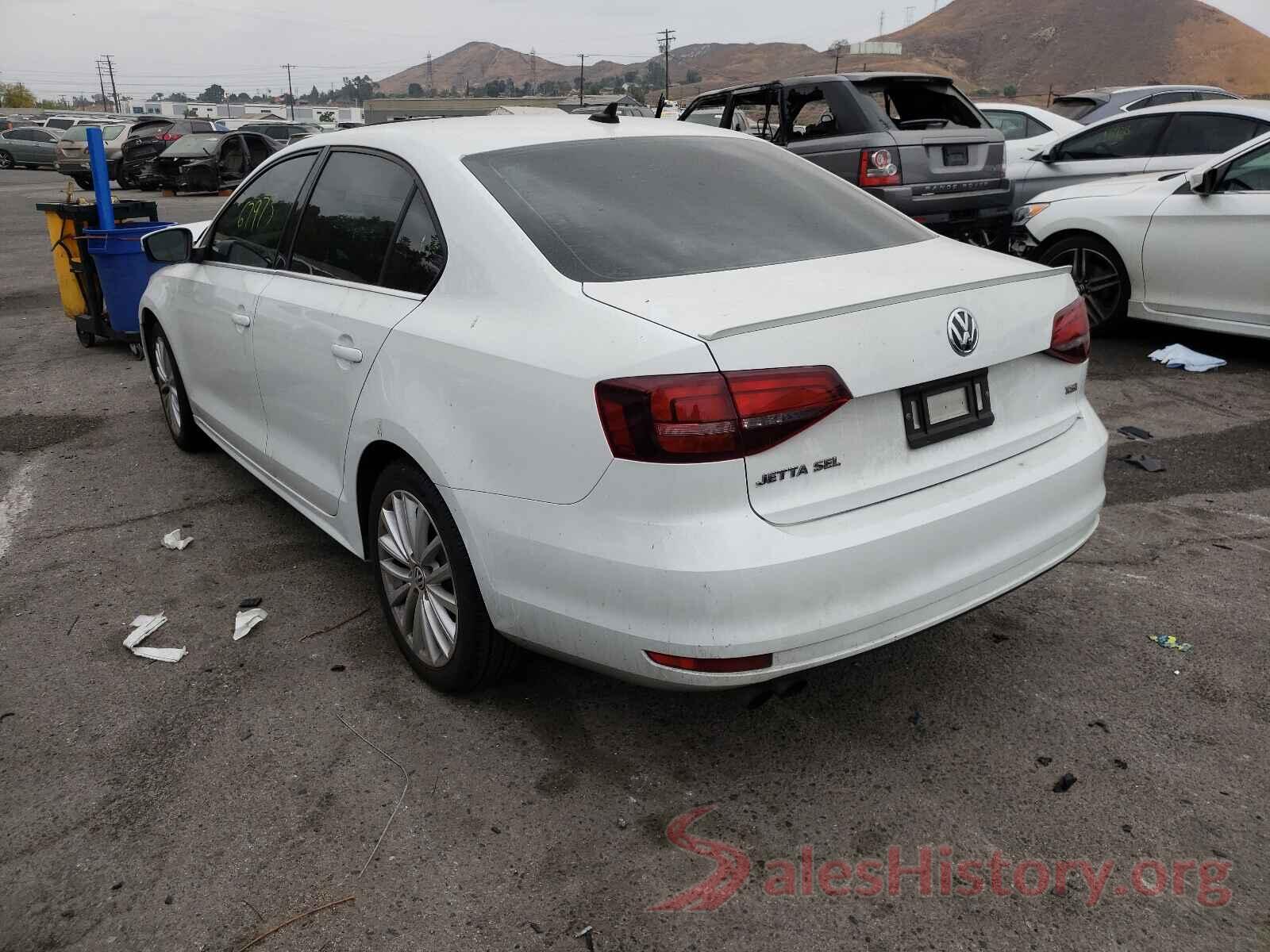 3VWL17AJ7GM307275 2016 VOLKSWAGEN JETTA