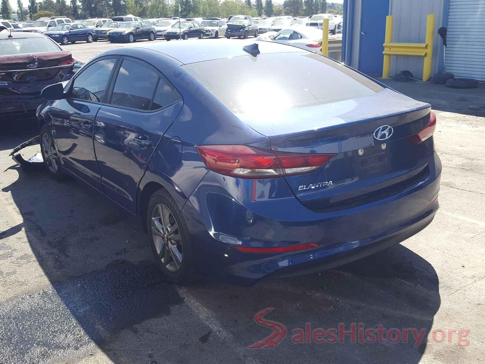 5NPD84LF9JH296285 2018 HYUNDAI ELANTRA