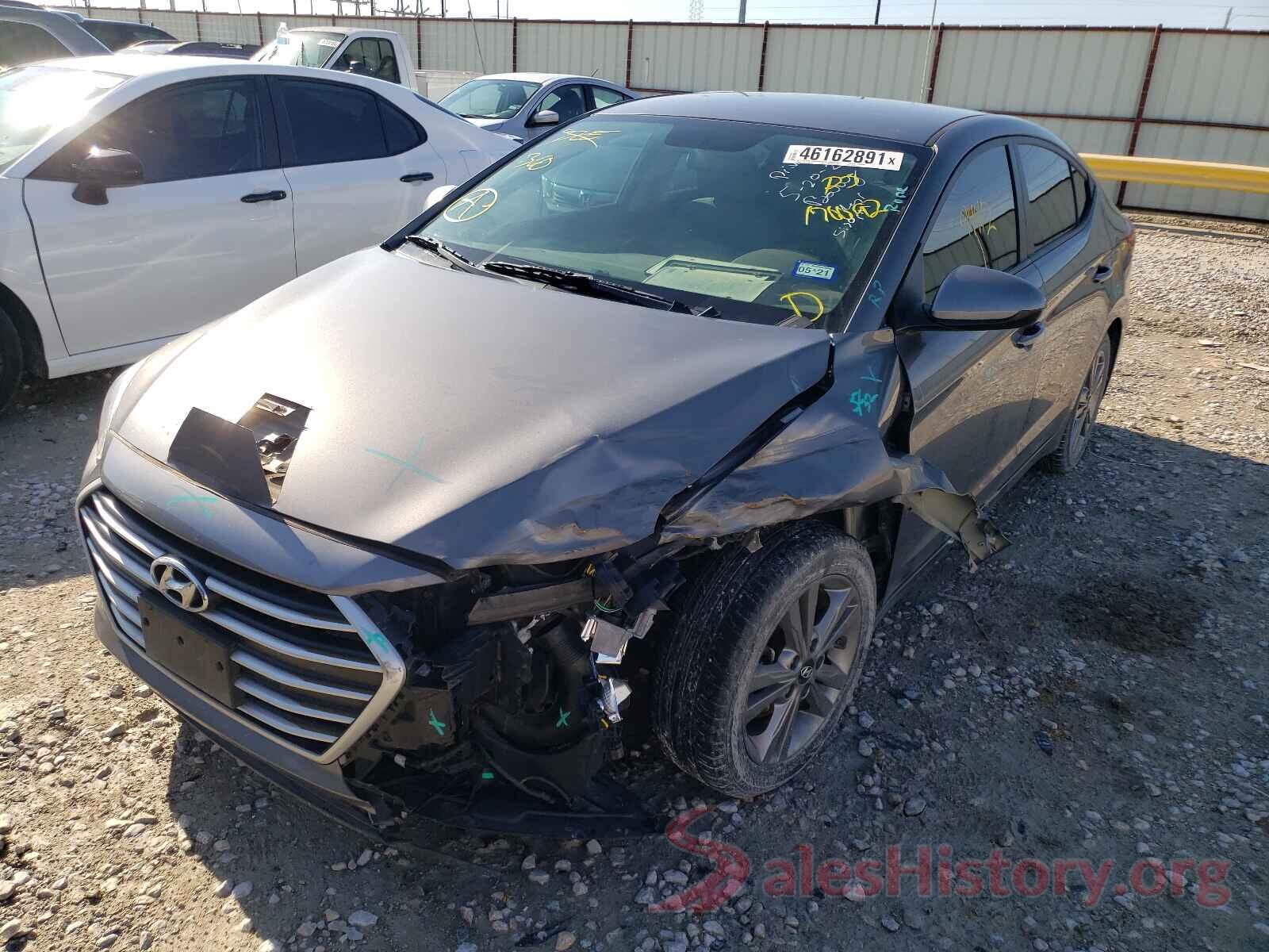 KMHD84LFXHU170092 2017 HYUNDAI ELANTRA