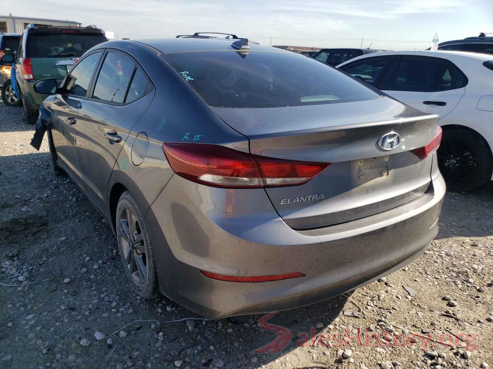 KMHD84LFXHU170092 2017 HYUNDAI ELANTRA