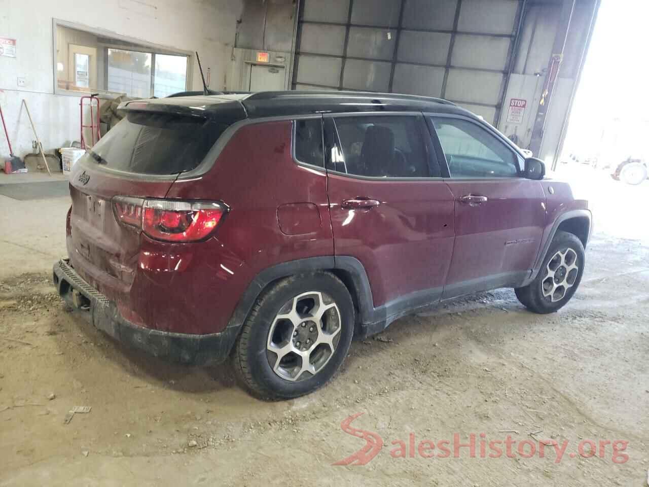 3C4NJDDB0NT145345 2022 JEEP COMPASS