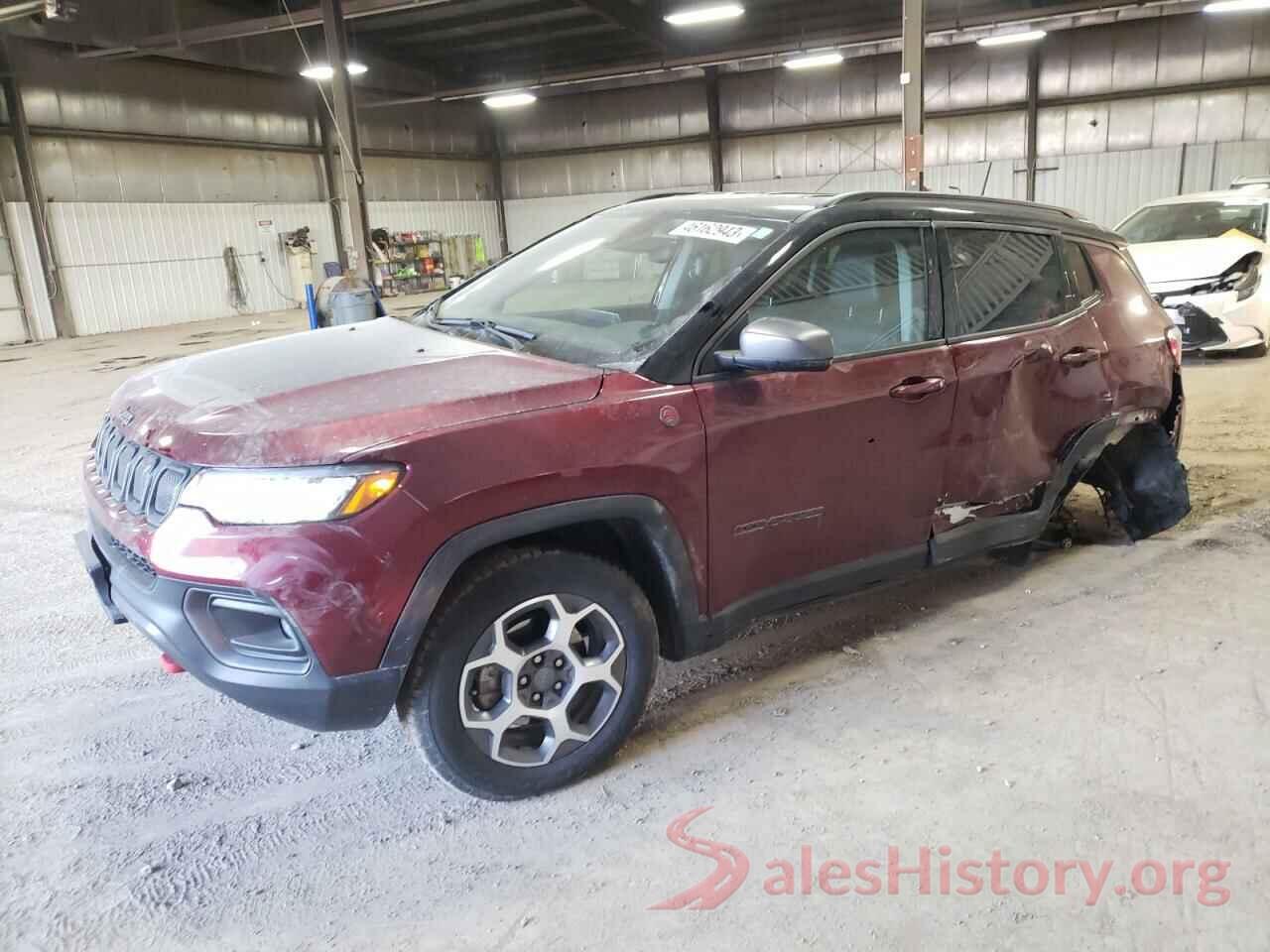 3C4NJDDB0NT145345 2022 JEEP COMPASS