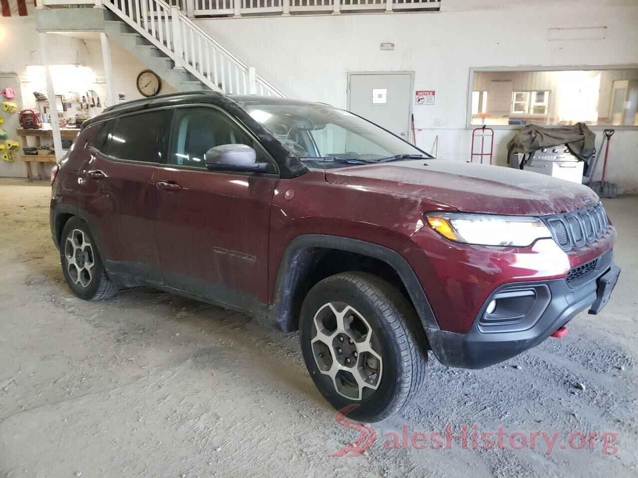 3C4NJDDB0NT145345 2022 JEEP COMPASS