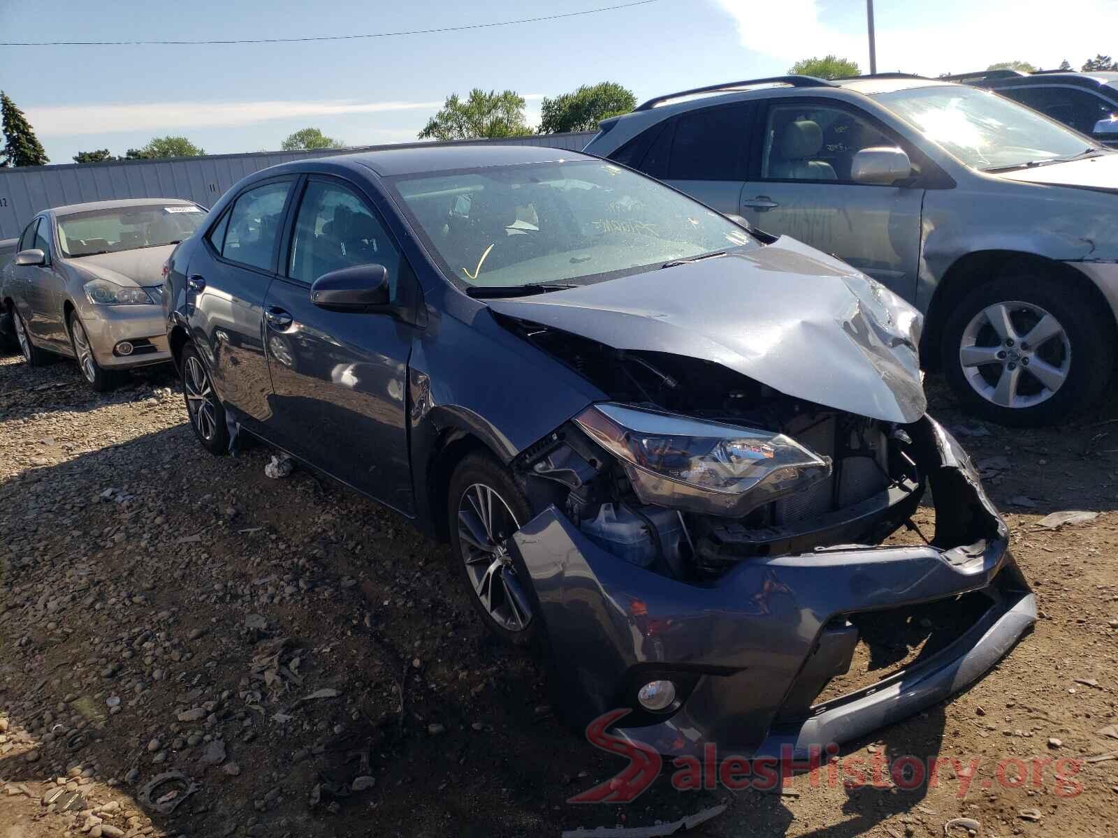 5YFBURHE8GP502613 2016 TOYOTA COROLLA