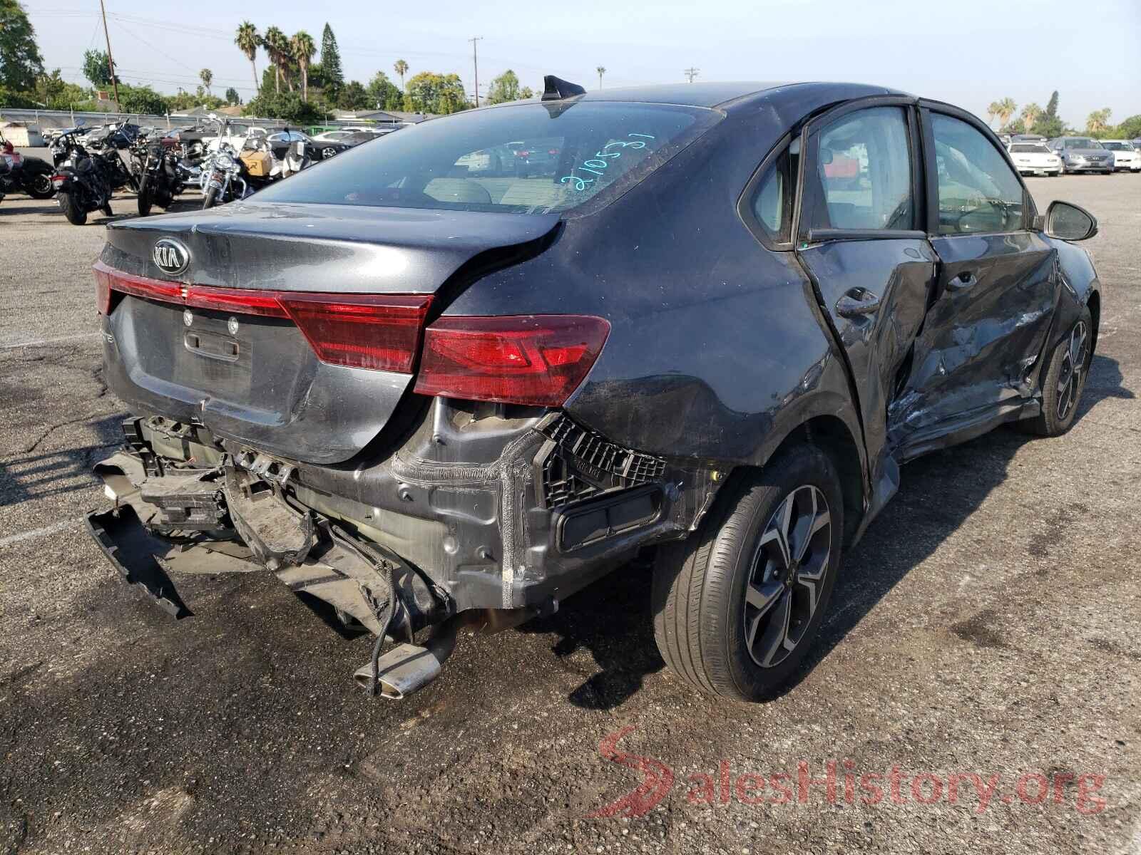 3KPF24AD8KE138330 2019 KIA FORTE