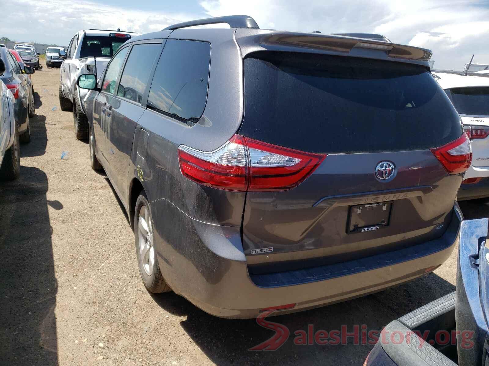 5TDKK3DC6GS749322 2016 TOYOTA SIENNA