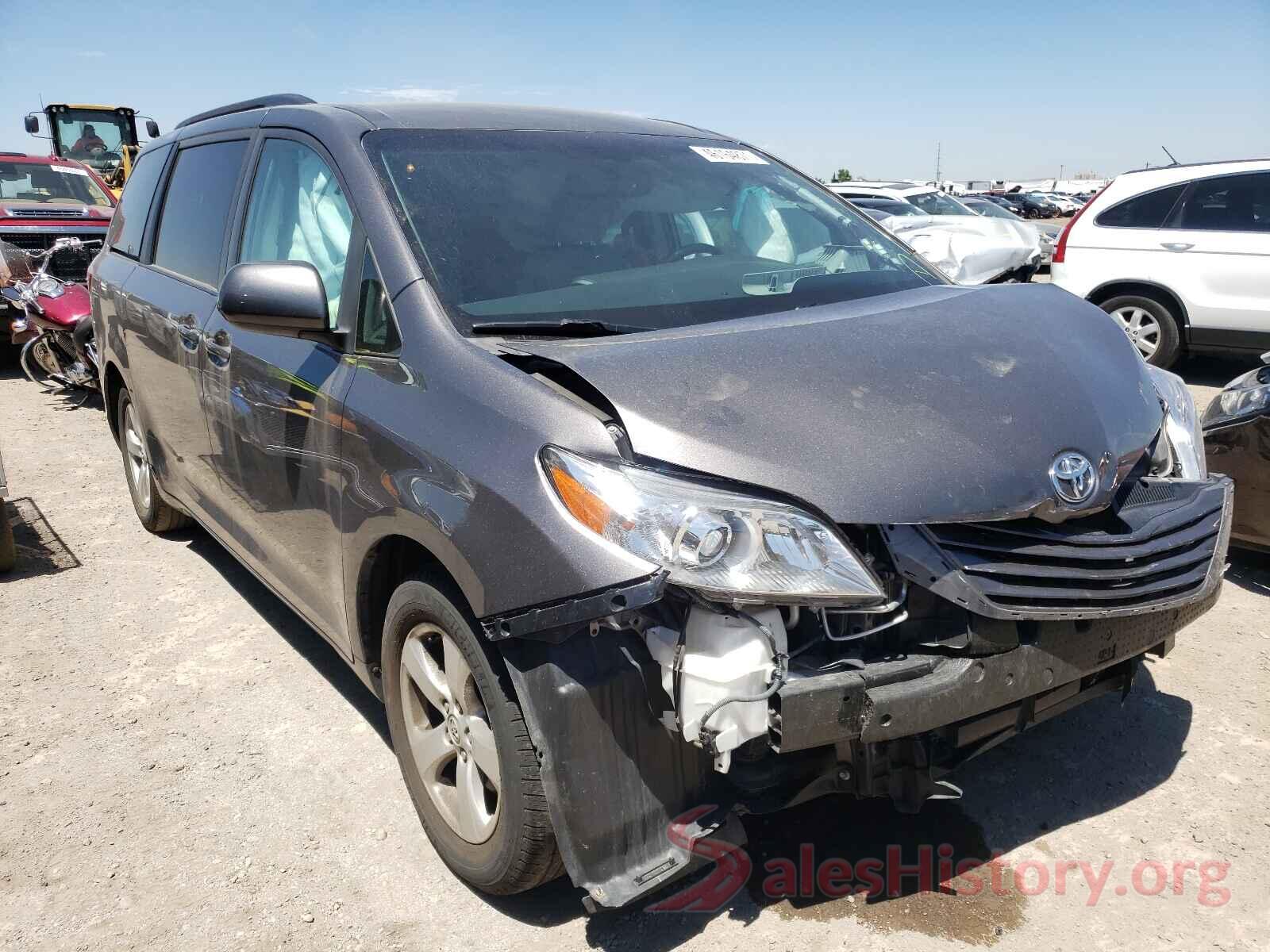 5TDKK3DC6GS749322 2016 TOYOTA SIENNA