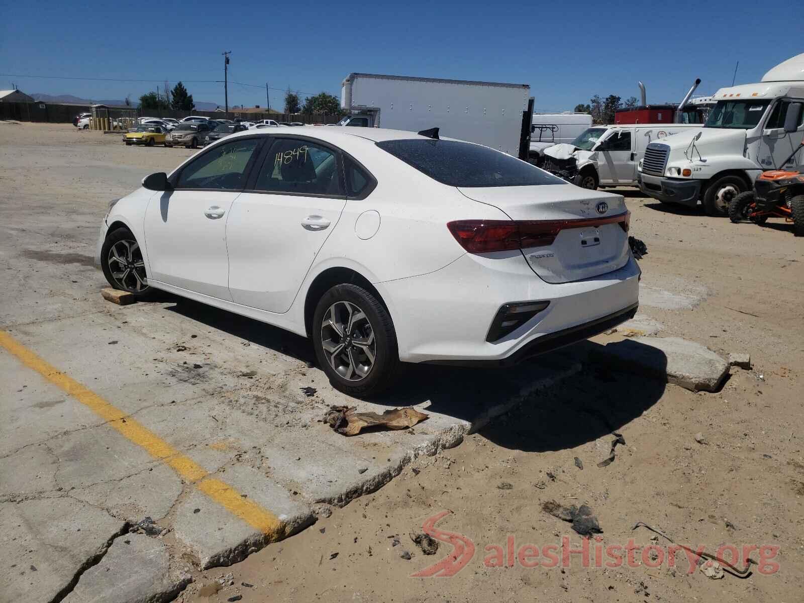 3KPF24AD1LE183272 2020 KIA FORTE