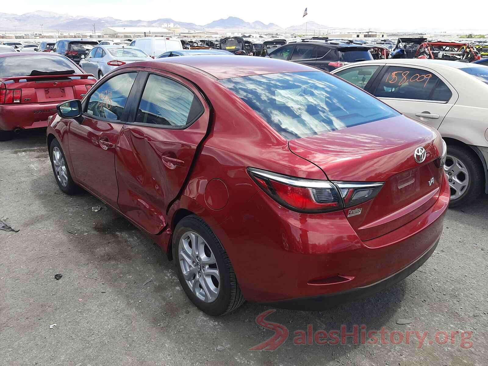 3MYDLBYV2JY320286 2018 TOYOTA YARIS