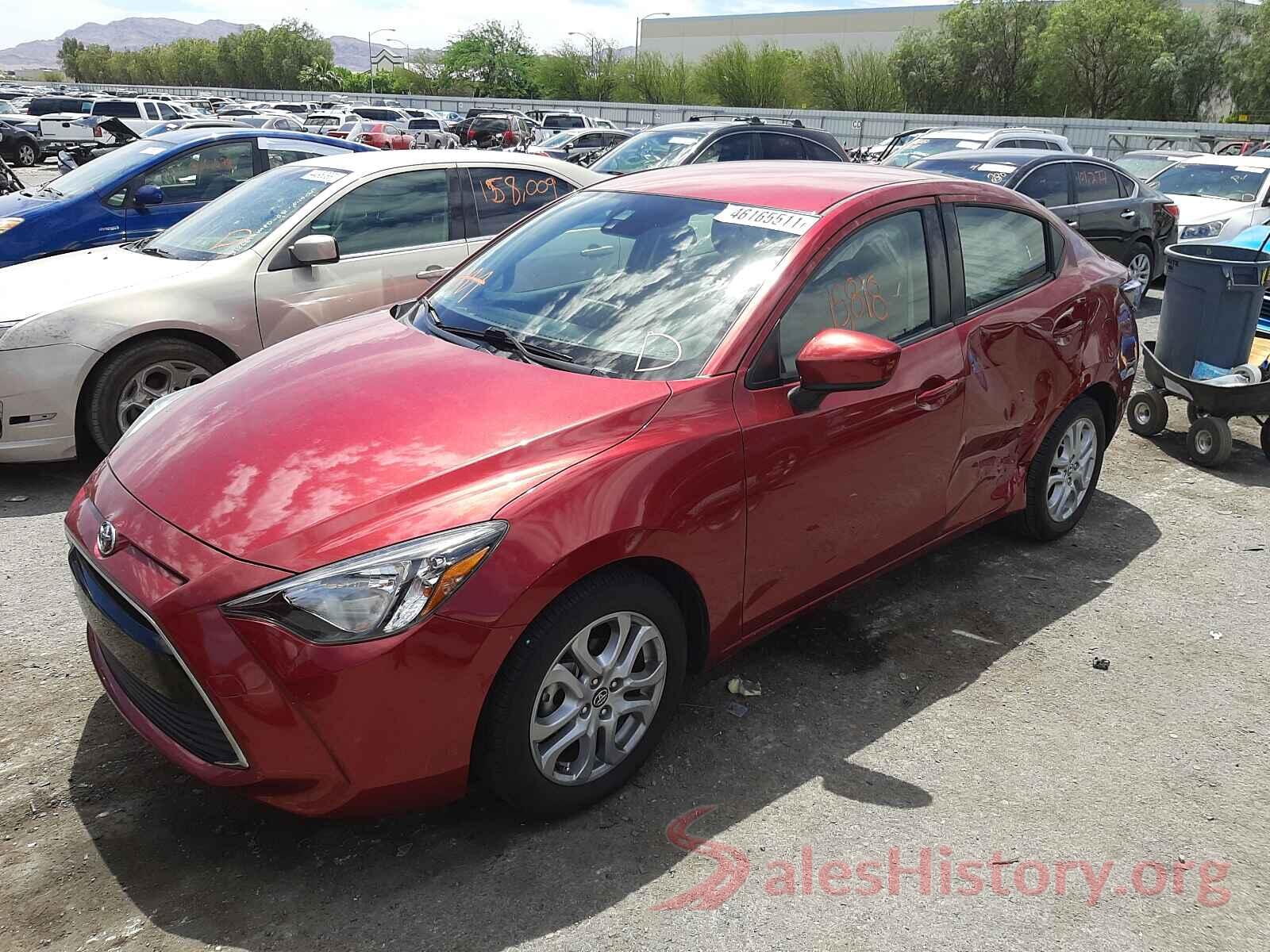 3MYDLBYV2JY320286 2018 TOYOTA YARIS