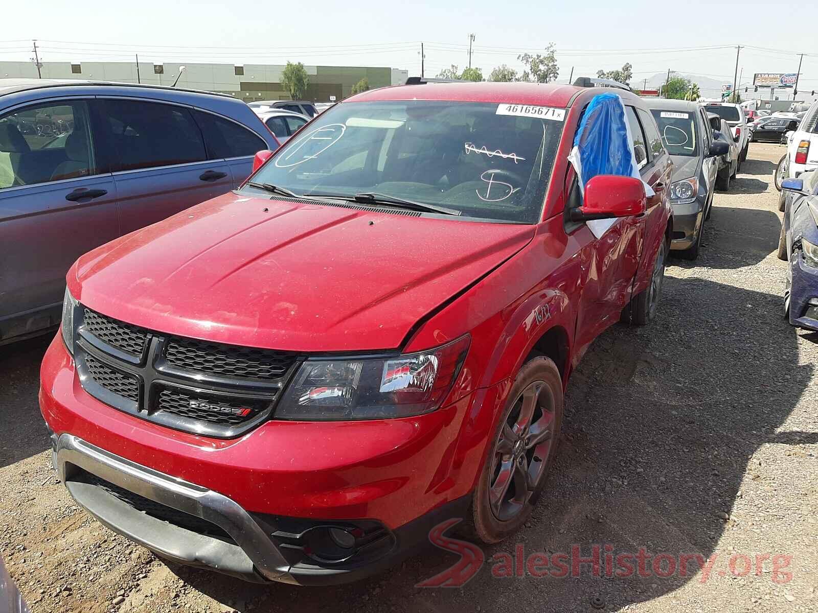 3C4PDCGG1HT697121 2017 DODGE JOURNEY