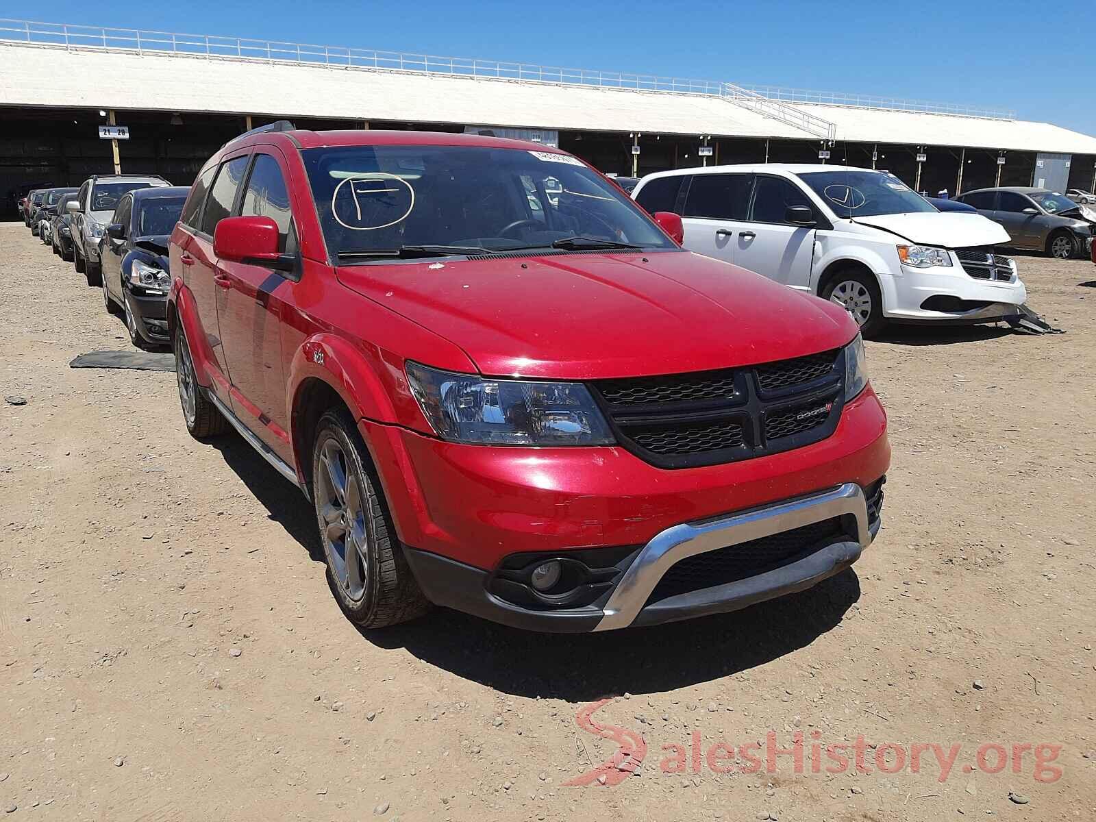 3C4PDCGG1HT697121 2017 DODGE JOURNEY