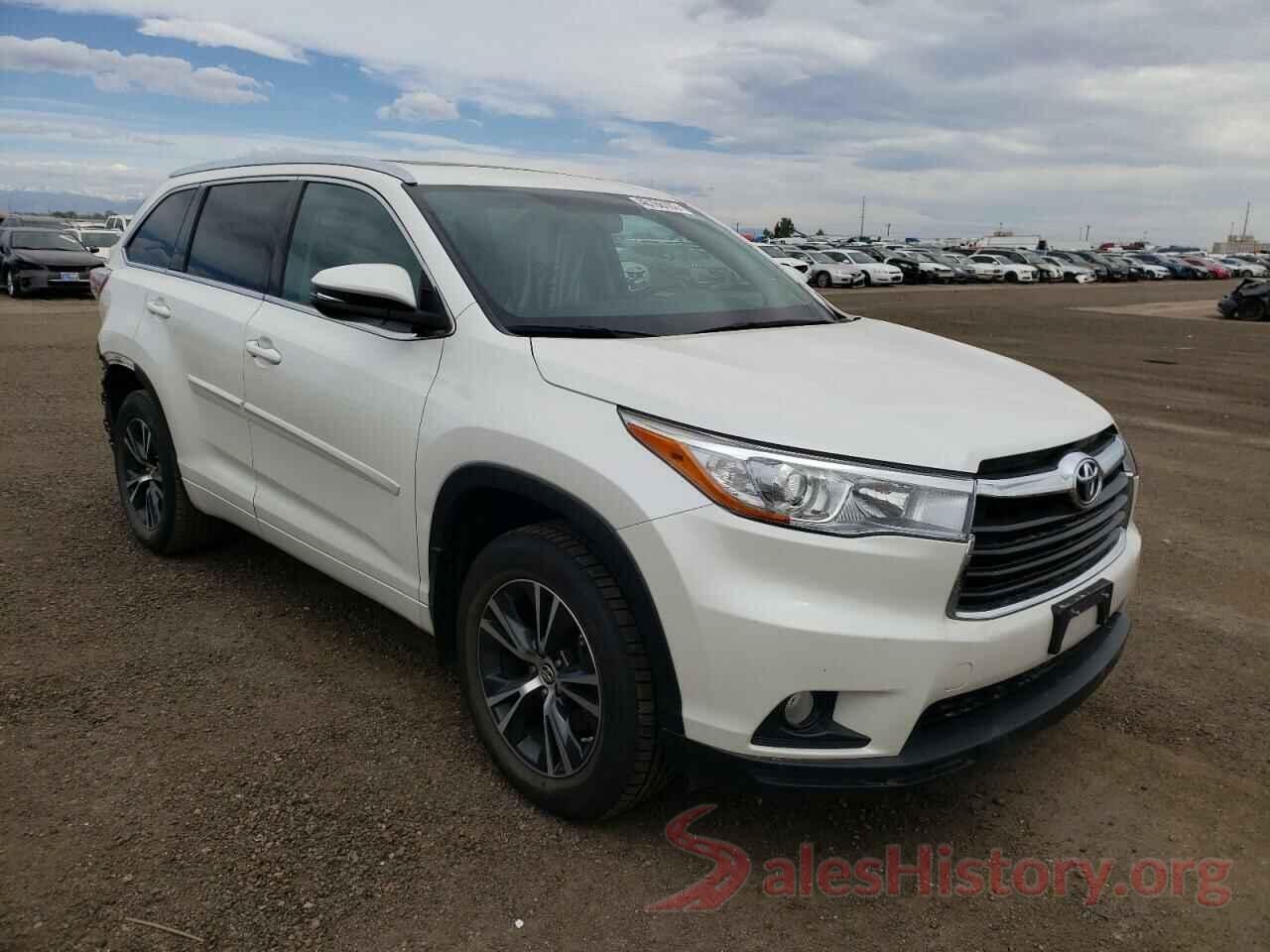 5TDJKRFH0GS254332 2016 TOYOTA HIGHLANDER