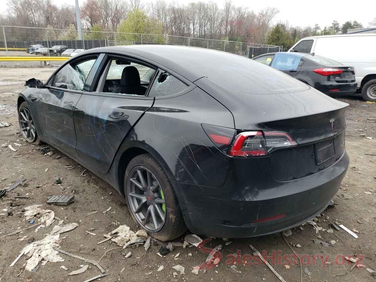 5YJ3E1EB7NF105612 2022 TESLA MODEL 3