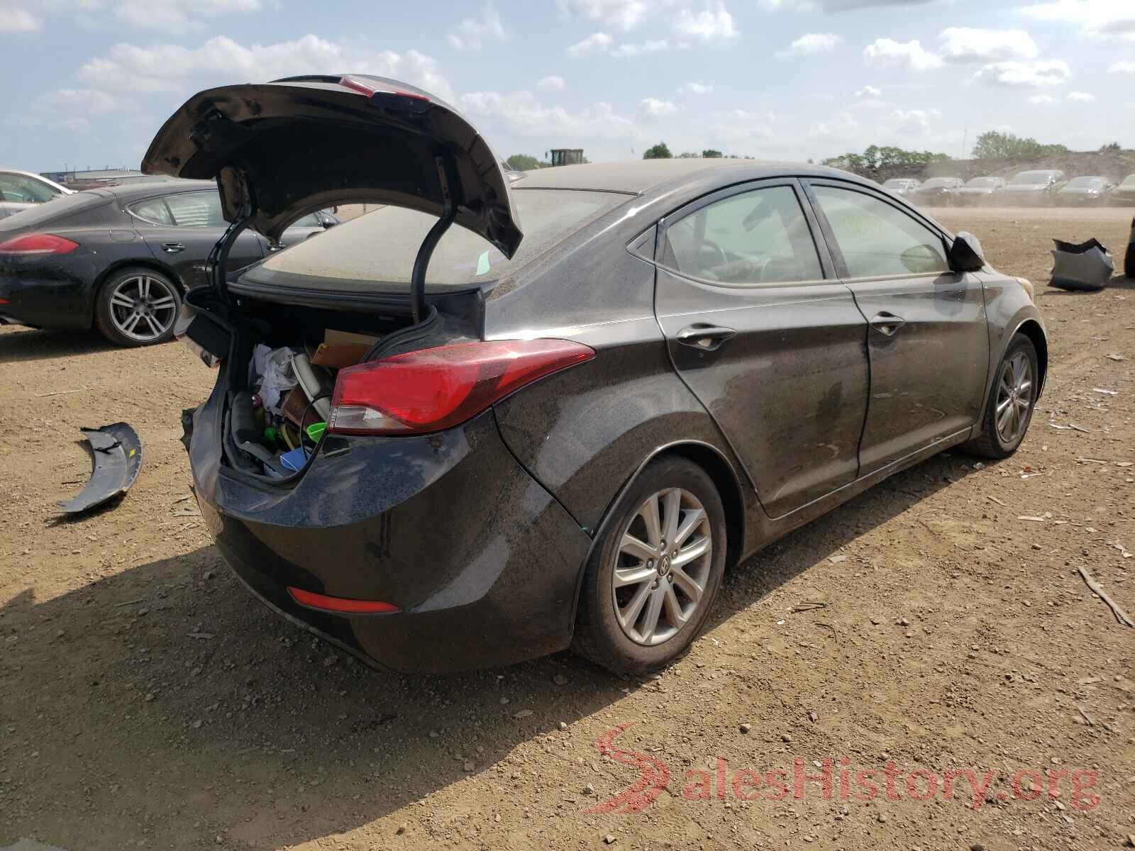 5NPDH4AE0GH713022 2016 HYUNDAI ELANTRA