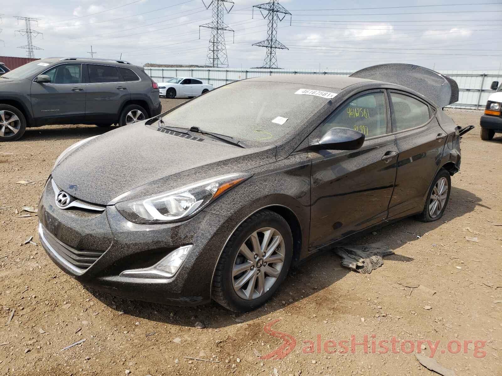 5NPDH4AE0GH713022 2016 HYUNDAI ELANTRA