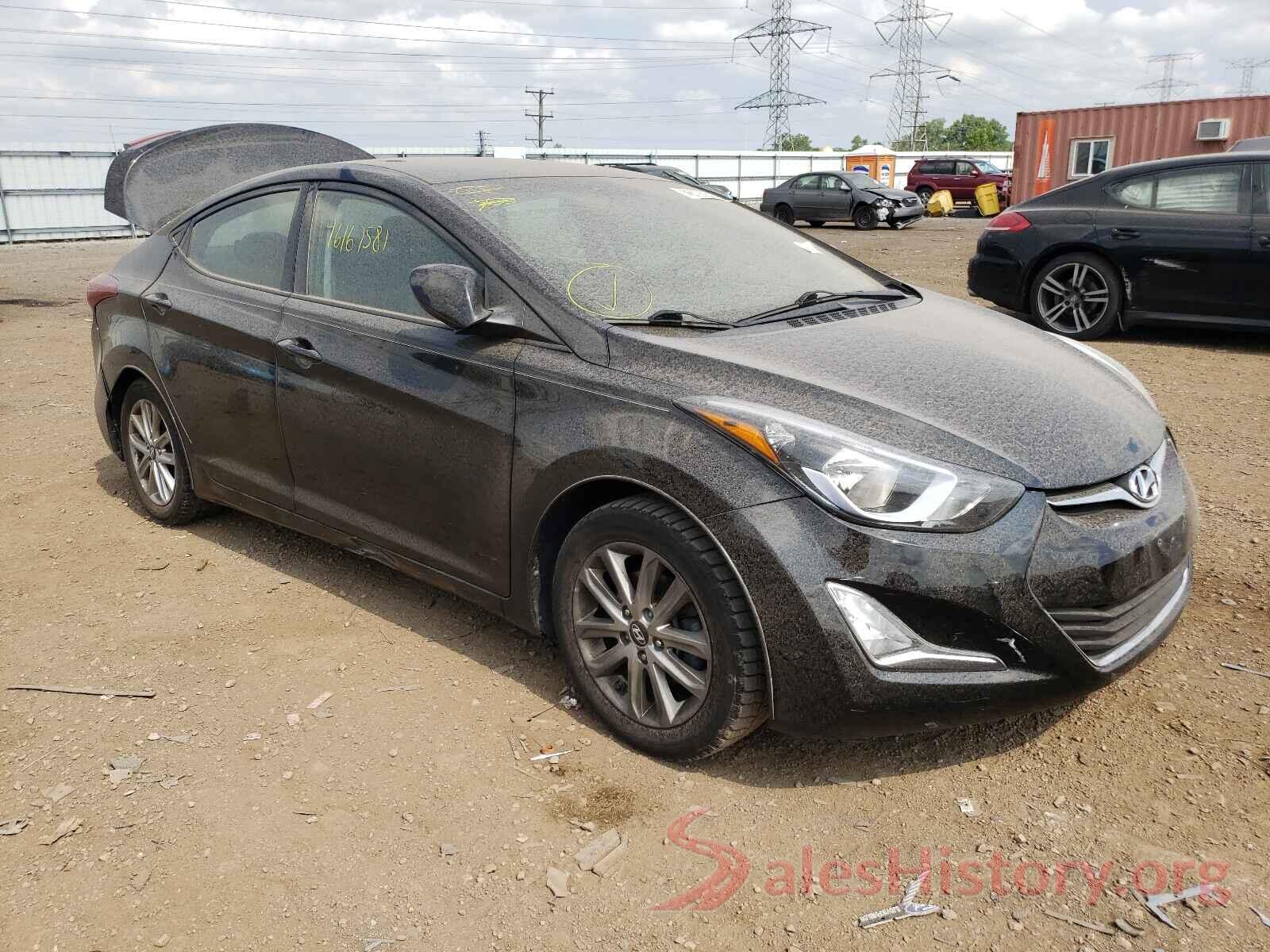 5NPDH4AE0GH713022 2016 HYUNDAI ELANTRA