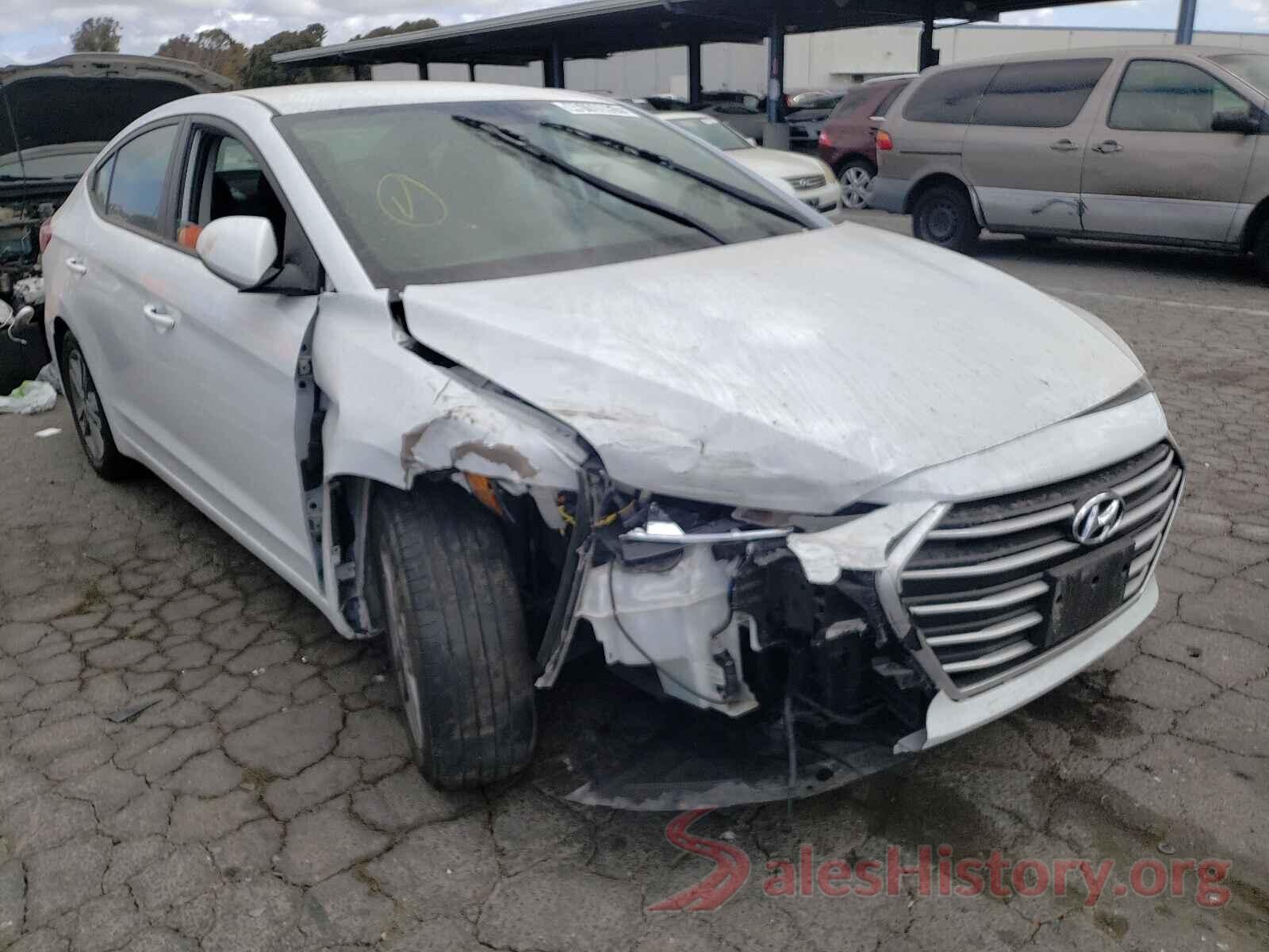 5NPD84LF8JH304280 2018 HYUNDAI ELANTRA