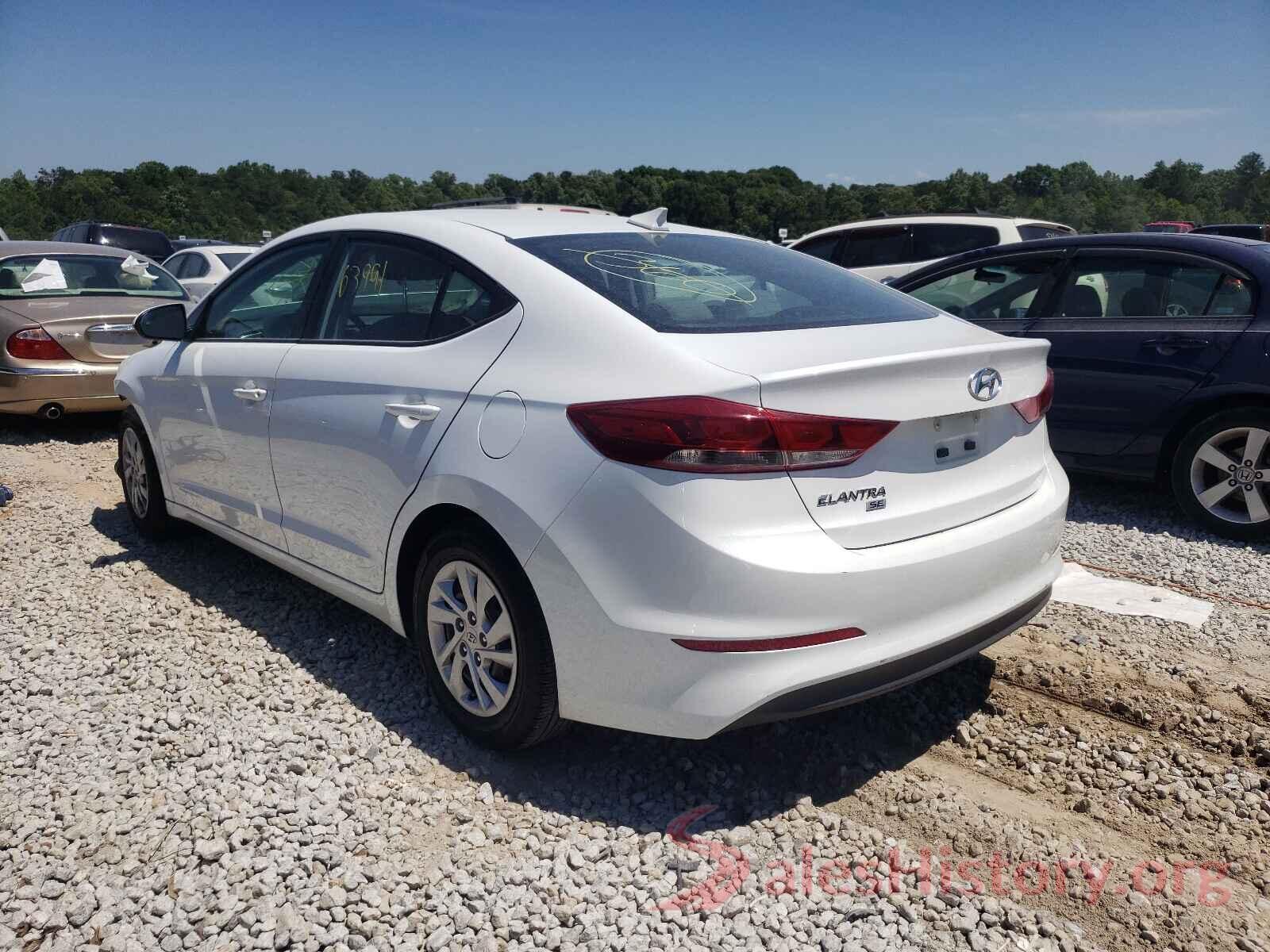 5NPD74LF5HH140239 2017 HYUNDAI ELANTRA