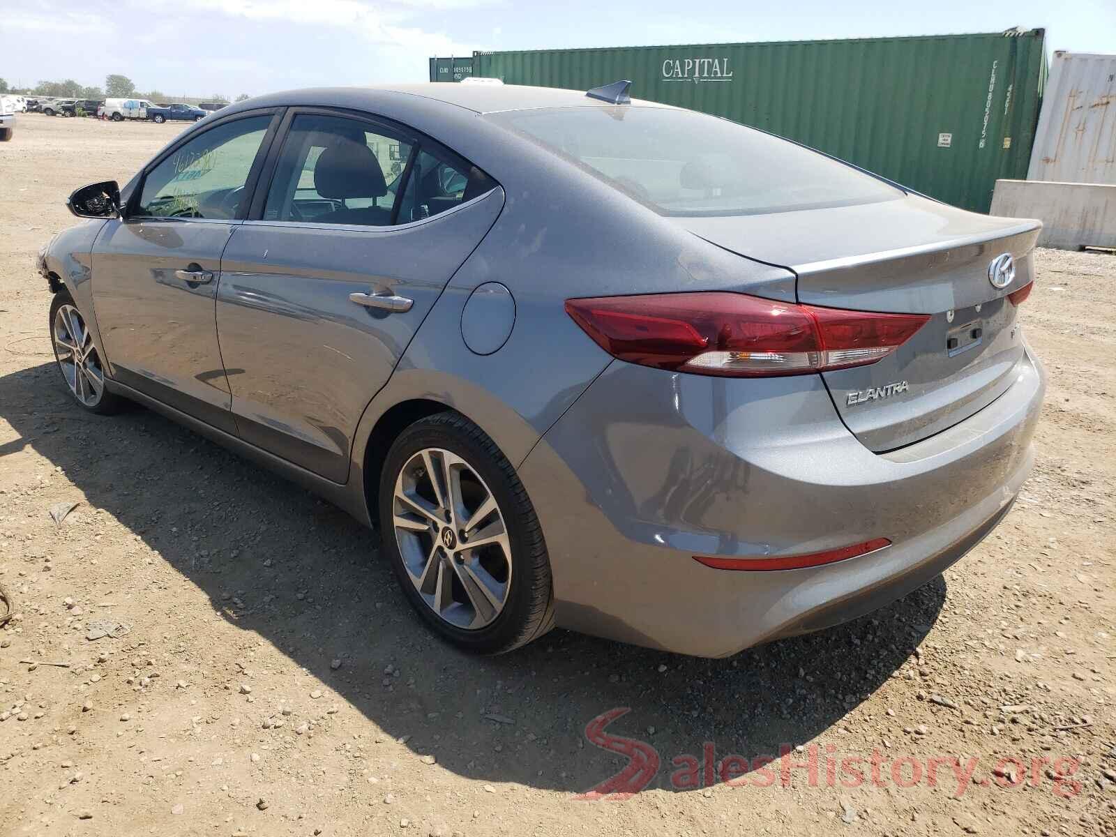 KMHD84LF2JU711870 2018 HYUNDAI ELANTRA