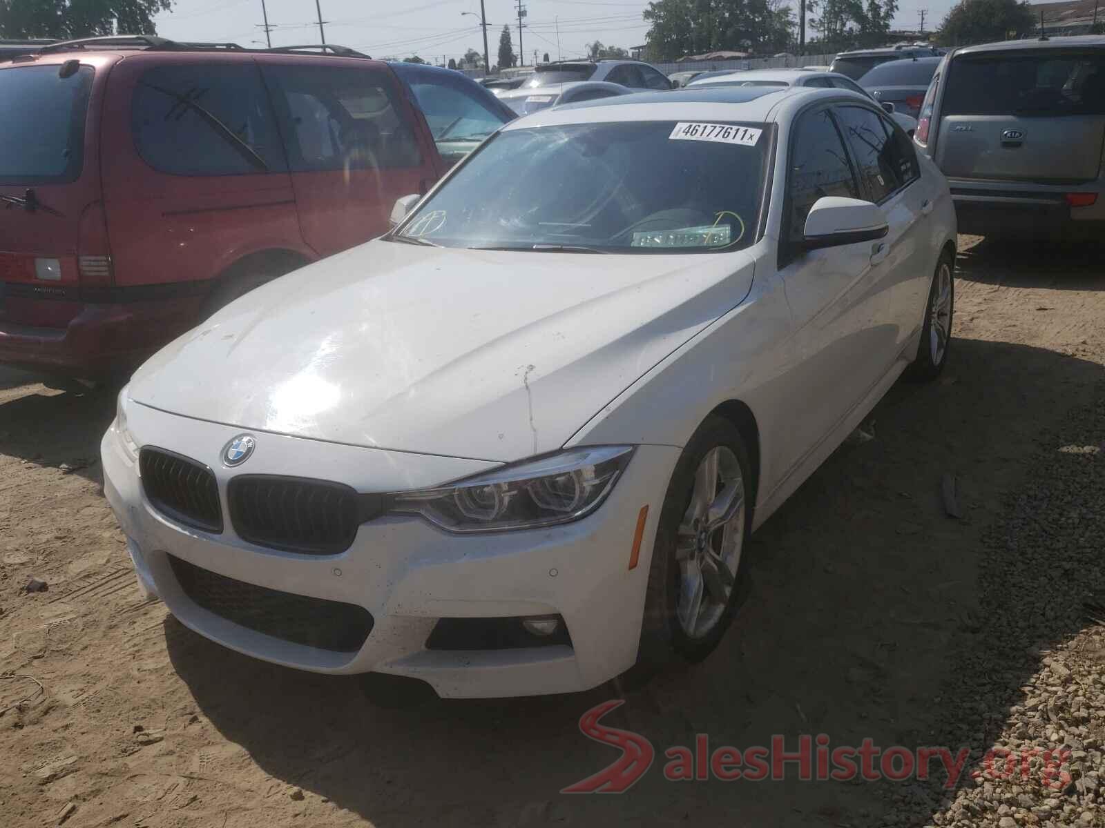 WBA8B3G57GNT62238 2016 BMW 3 SERIES