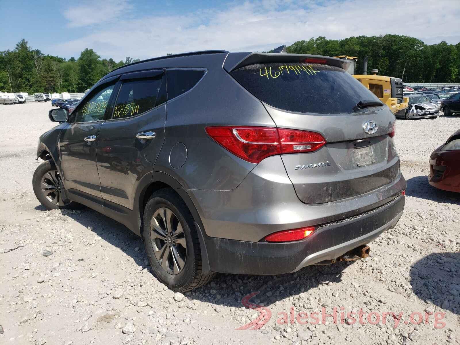 5XYZUDLB6GG311582 2016 HYUNDAI SANTA FE