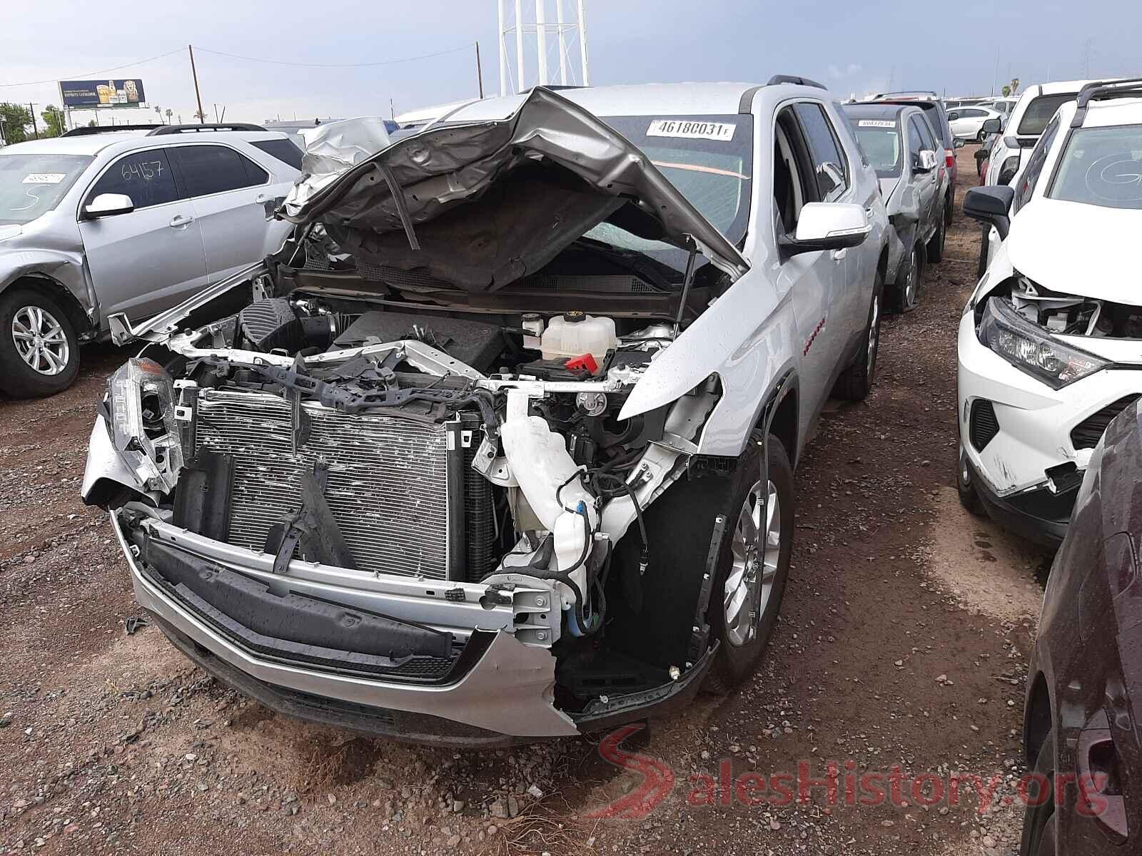 1GNERGKW3LJ164581 2020 CHEVROLET TRAVERSE