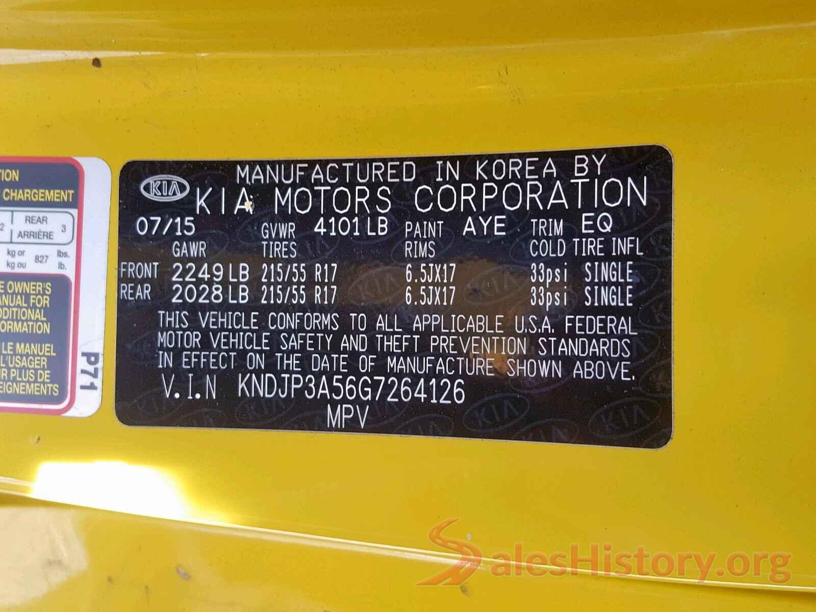 KNDJP3A56G7264126 2016 KIA SOUL