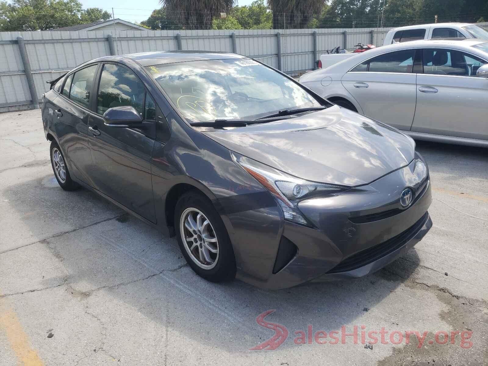 JTDKBRFU8H3032318 2017 TOYOTA PRIUS