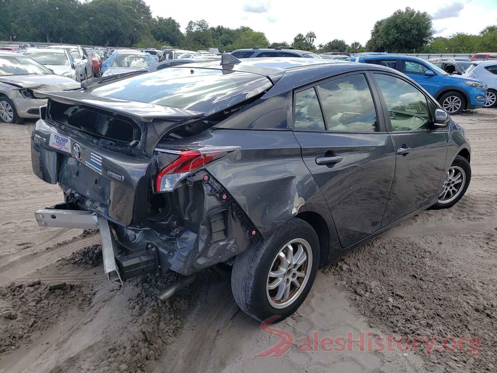 JTDKBRFU8H3032318 2017 TOYOTA PRIUS