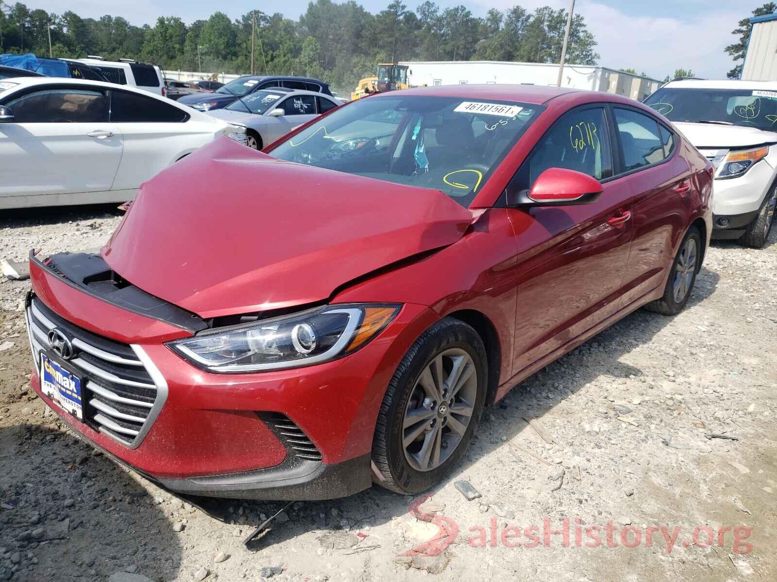 KMHD84LF0HU191257 2017 HYUNDAI ELANTRA