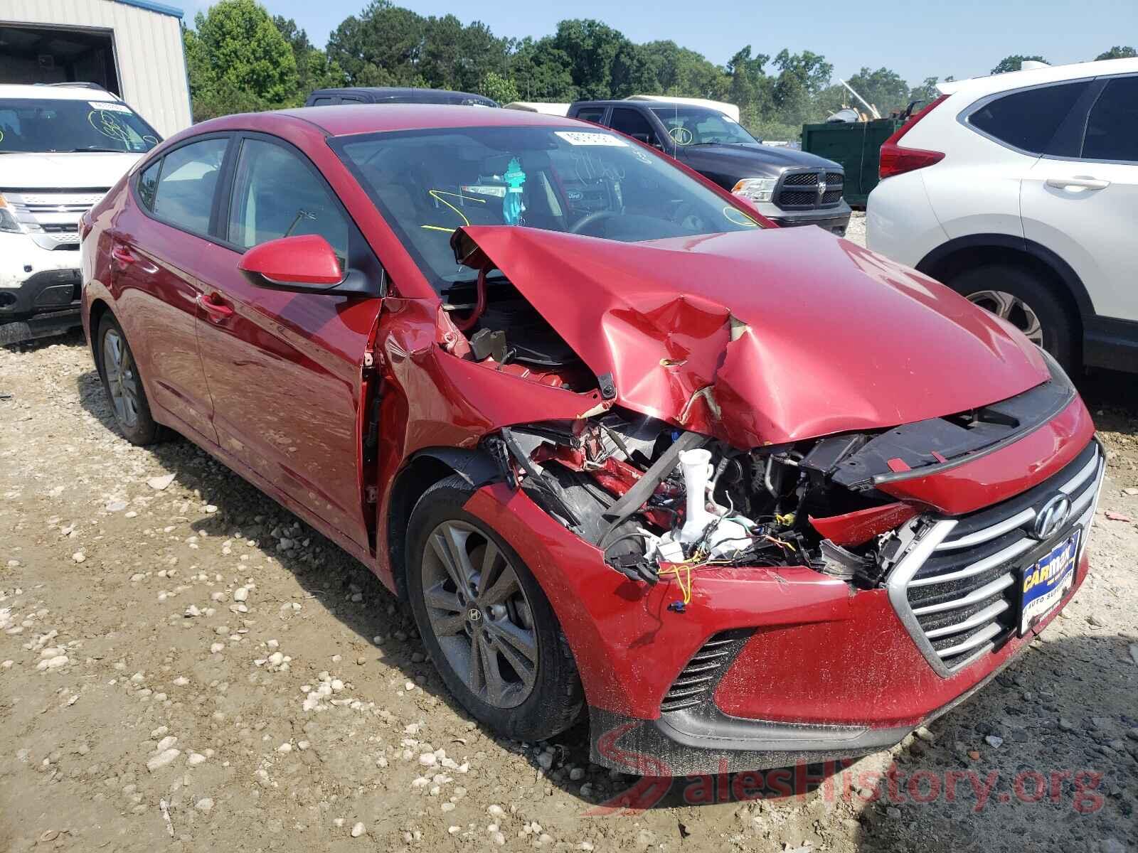 KMHD84LF0HU191257 2017 HYUNDAI ELANTRA