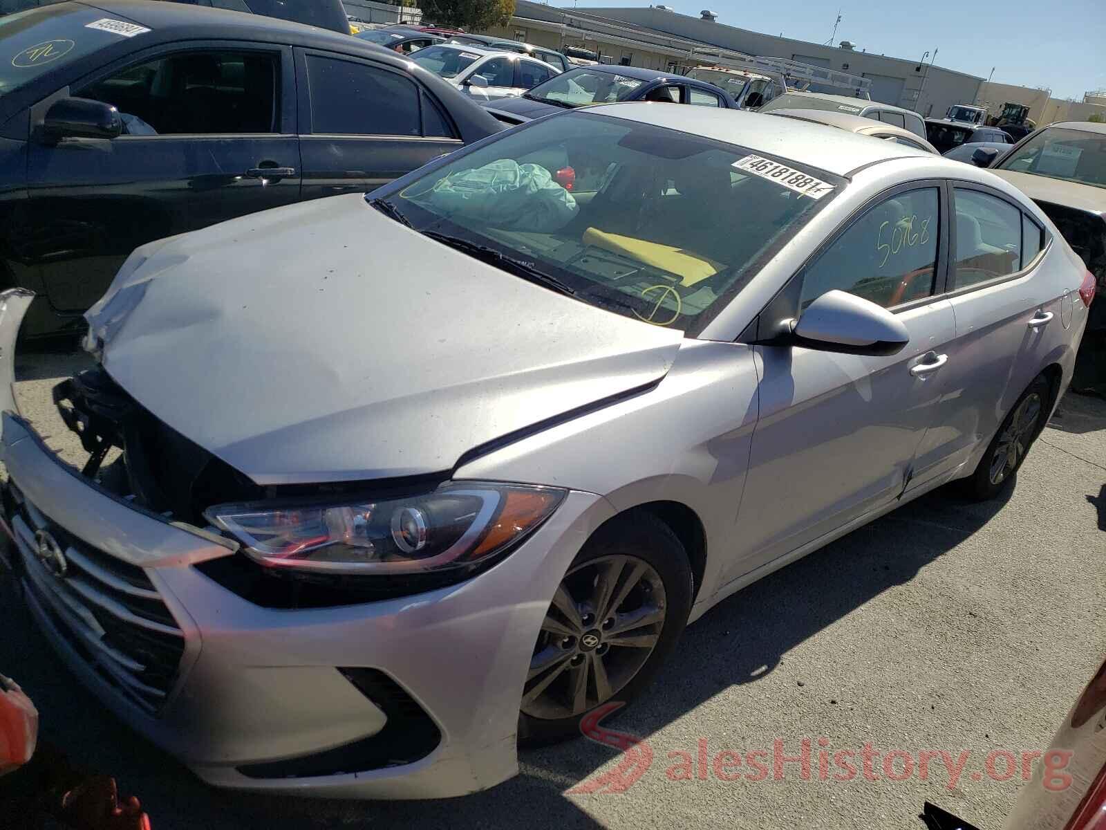 5NPD84LF8JH287335 2018 HYUNDAI ELANTRA