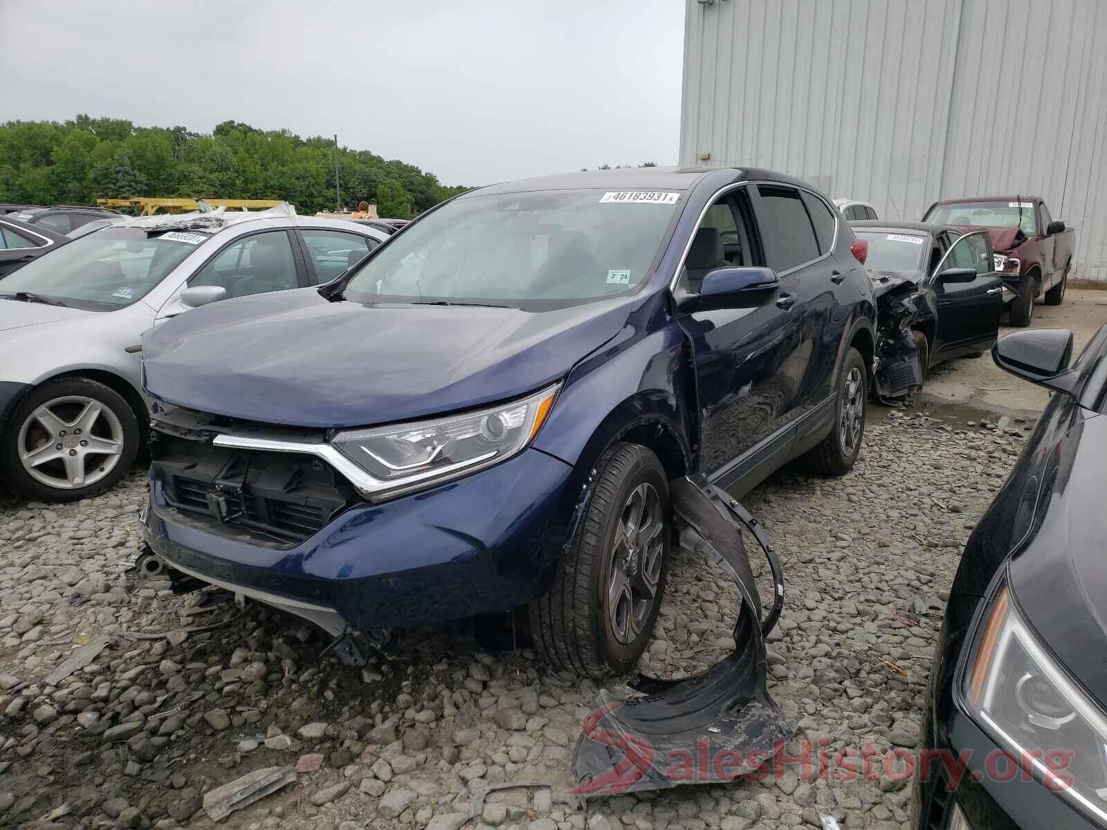 2HKRW2H56KH628376 2019 HONDA CRV