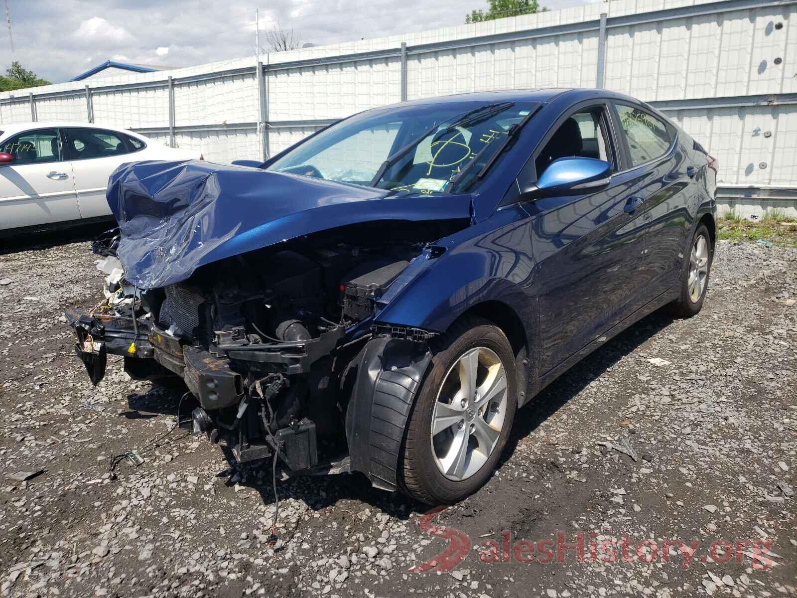 5NPDH4AE6GH762399 2016 HYUNDAI ELANTRA