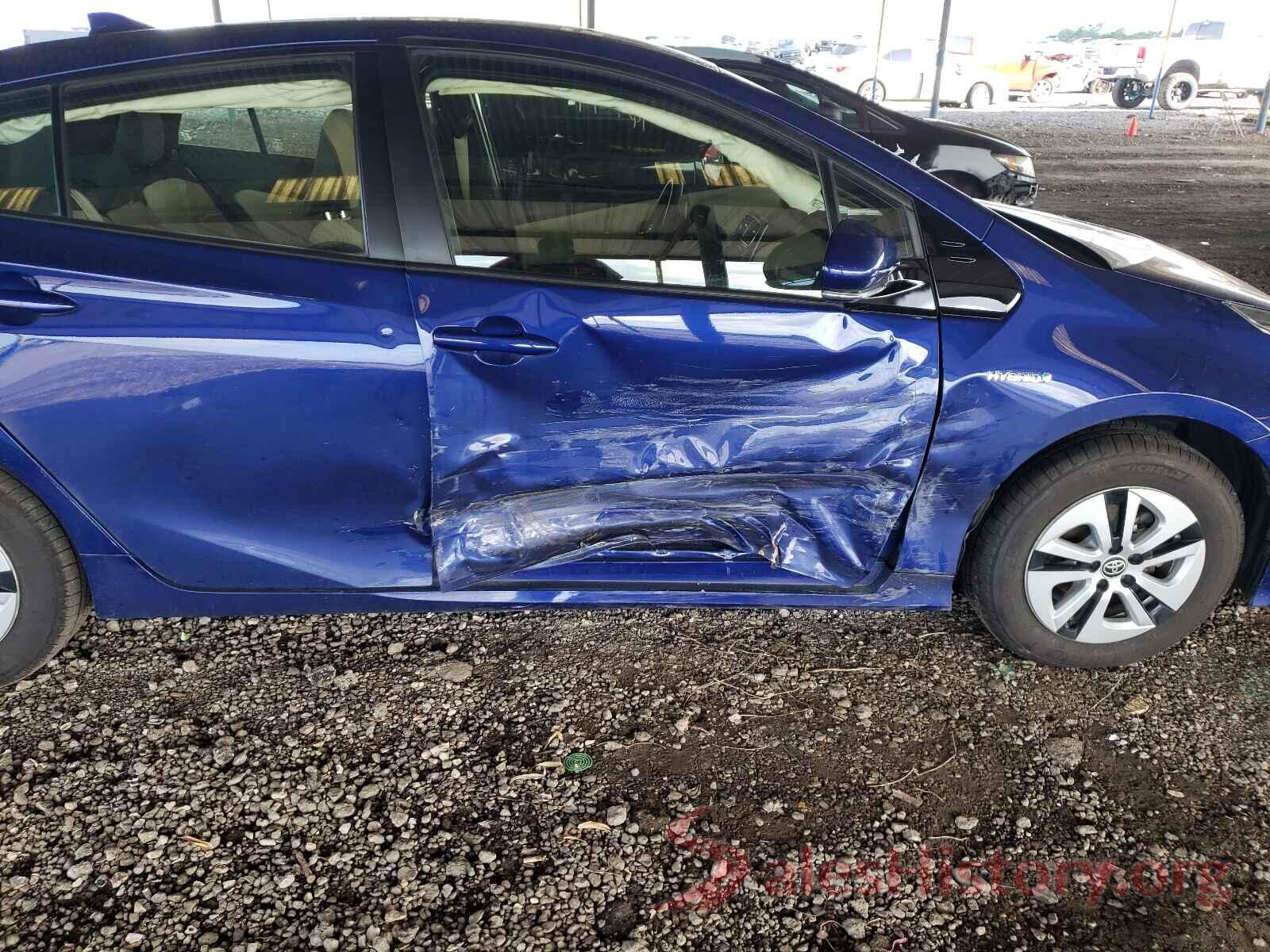 JTDKBRFU8J3594743 2018 TOYOTA PRIUS