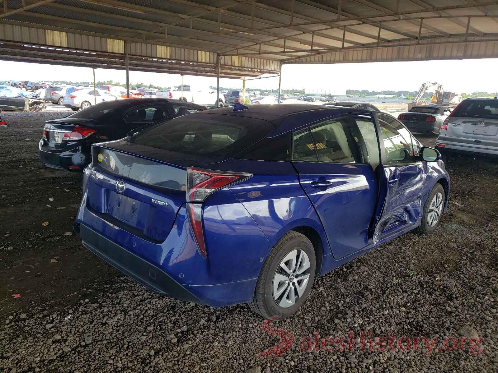 JTDKBRFU8J3594743 2018 TOYOTA PRIUS