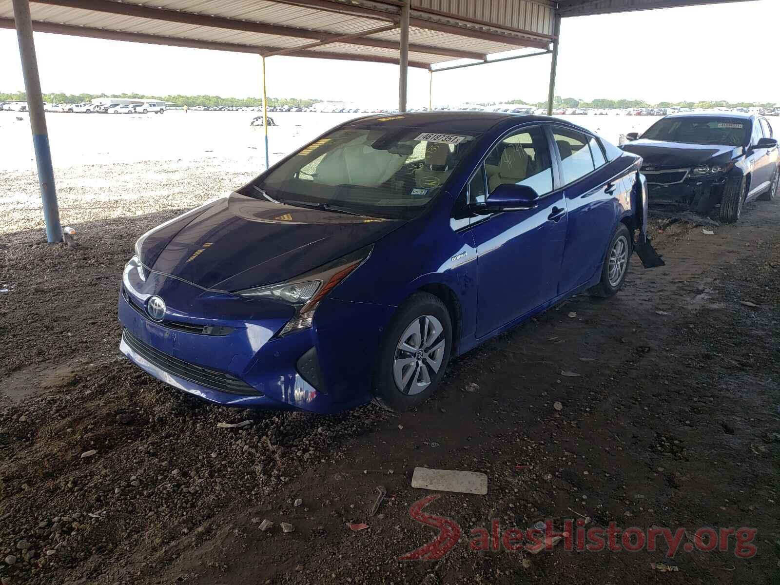 JTDKBRFU8J3594743 2018 TOYOTA PRIUS