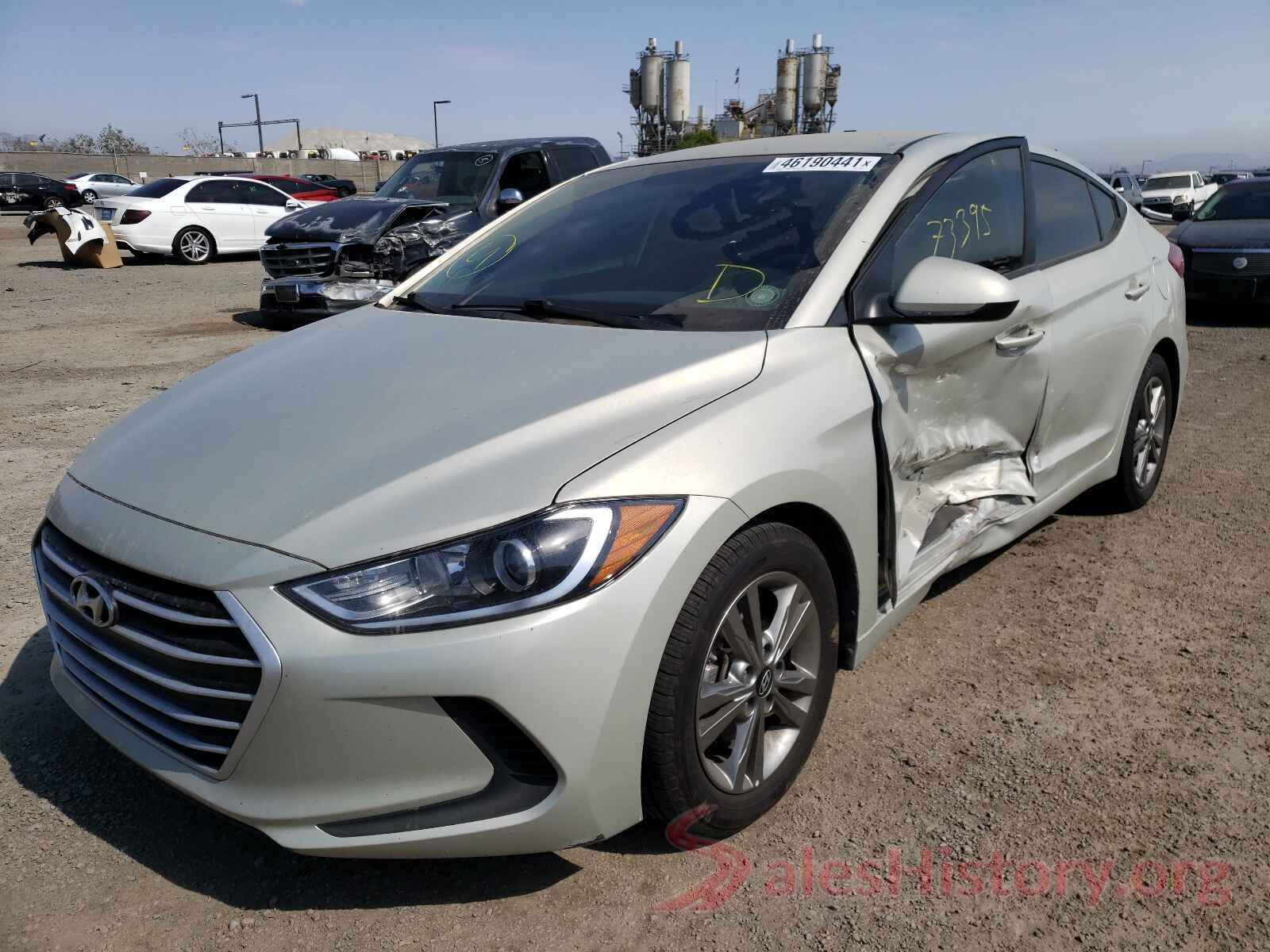 5NPD84LF7JH400224 2018 HYUNDAI ELANTRA