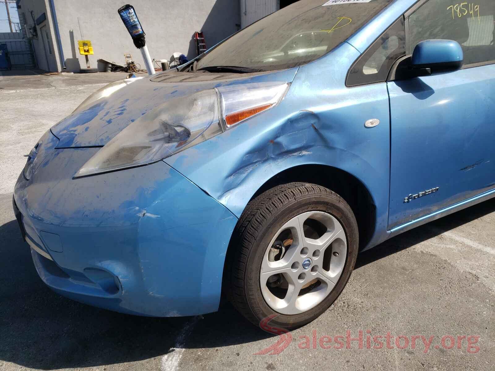 JN1AZ0CP4BT004950 2011 NISSAN LEAF