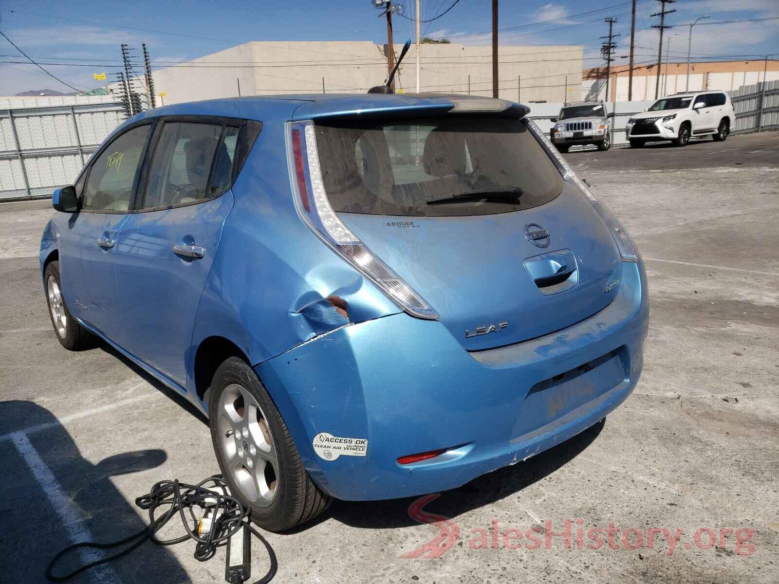 JN1AZ0CP4BT004950 2011 NISSAN LEAF