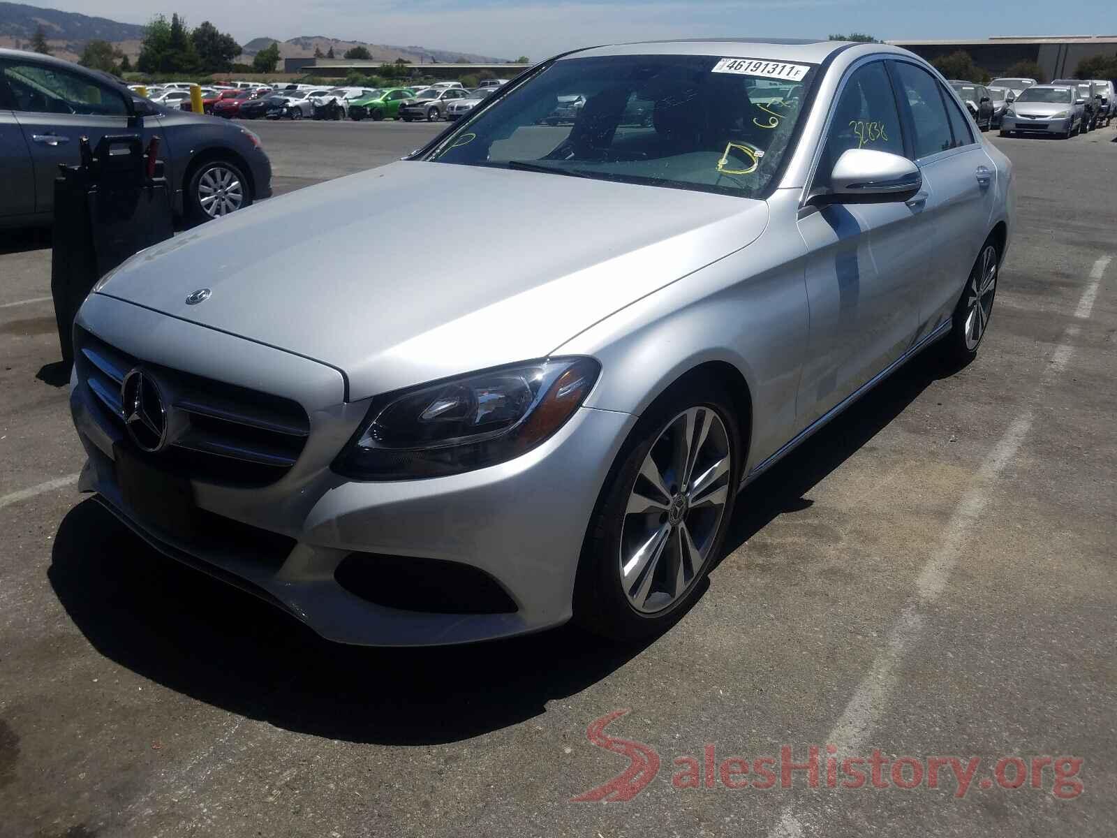 55SWF4JB4JU253730 2018 MERCEDES-BENZ C CLASS