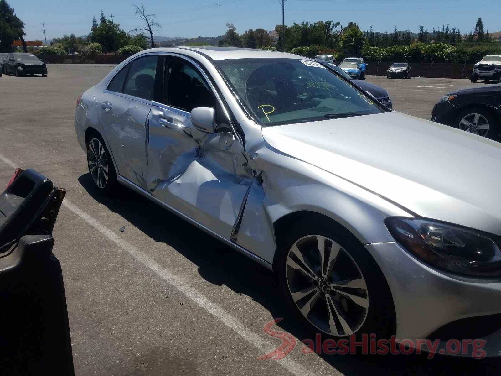 55SWF4JB4JU253730 2018 MERCEDES-BENZ C CLASS