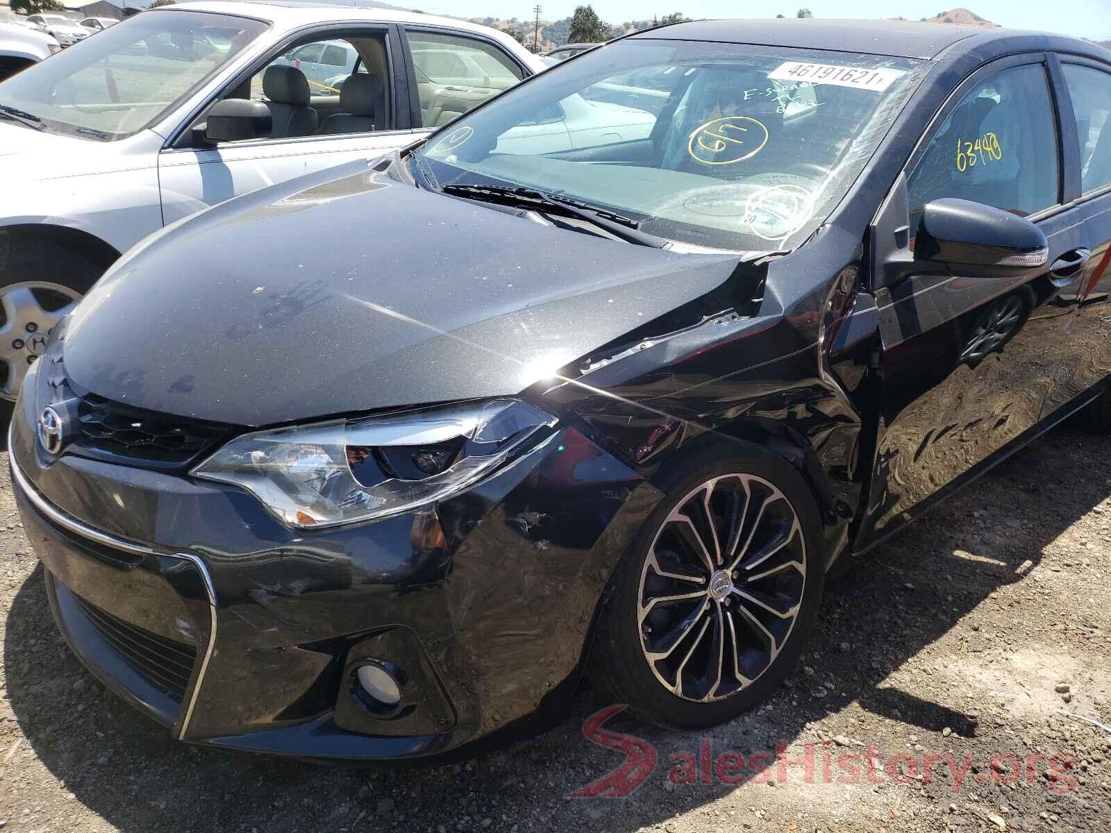 2T1BURHE1GC744787 2016 TOYOTA COROLLA